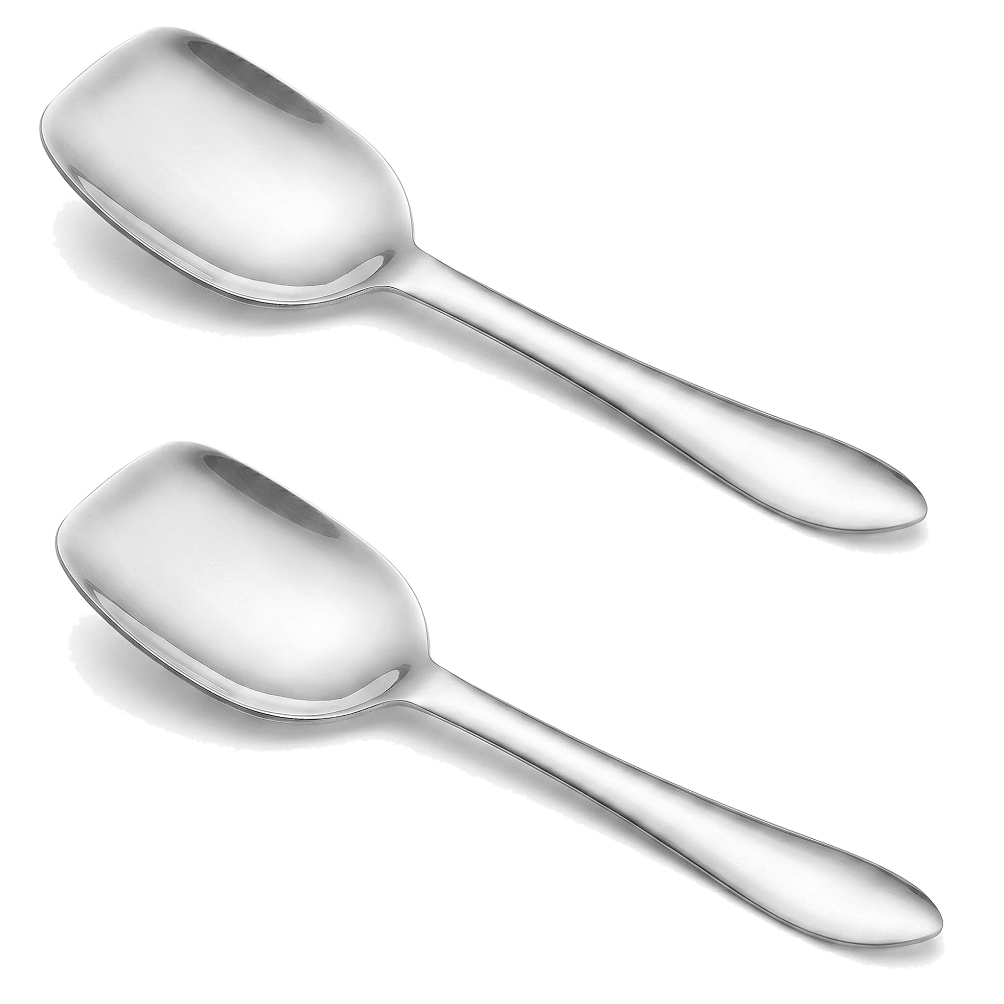 Mirror Polish Stainless Steel Silver Serving Panja Rice Spoon