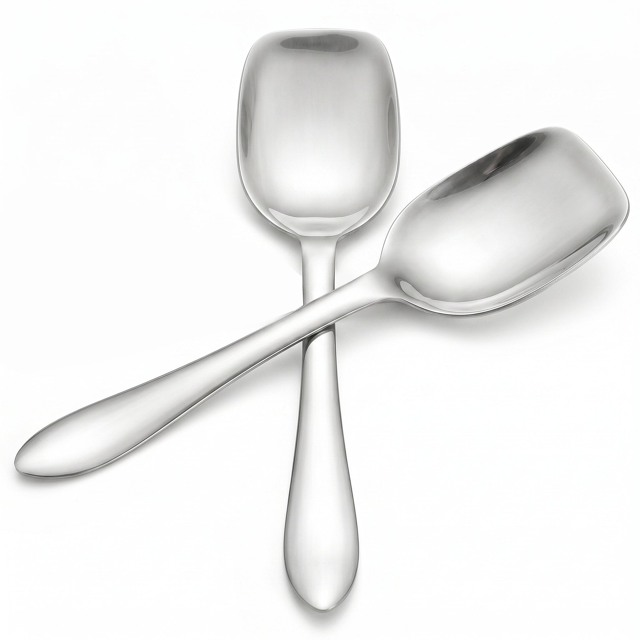 Mirror Polish Stainless Steel Silver Serving Panja Rice Spoon