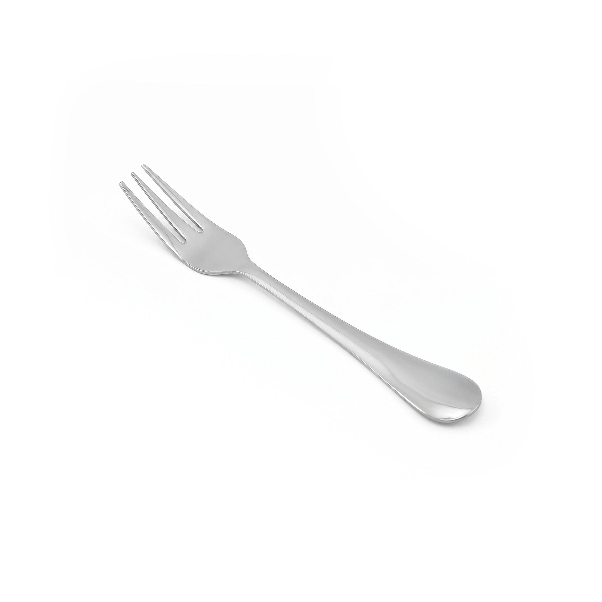 Omega 6-Piece Stainless Steel Silver Baby Fork Set