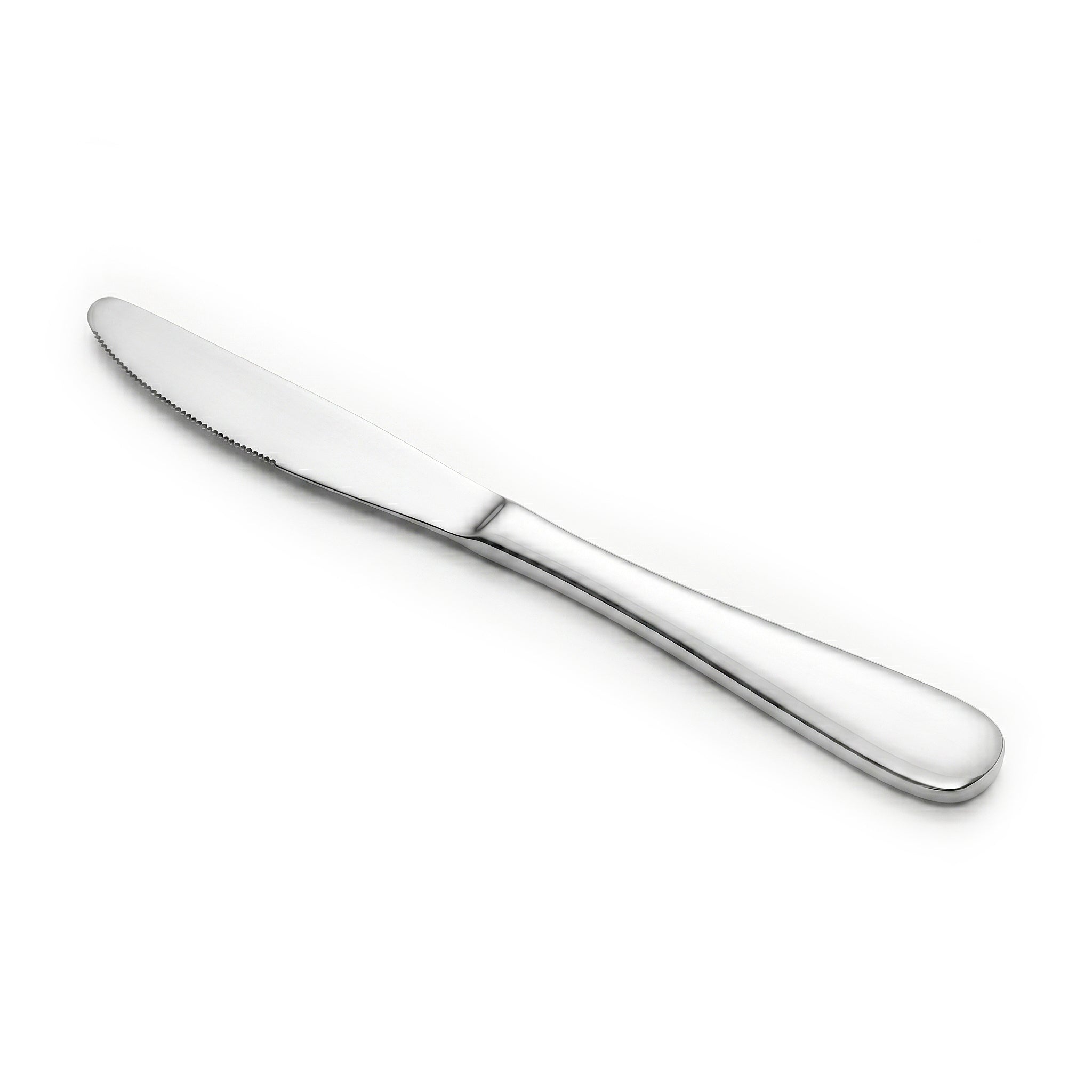 Omega 6-Piece Stainless Steel Silver Table Knife Set