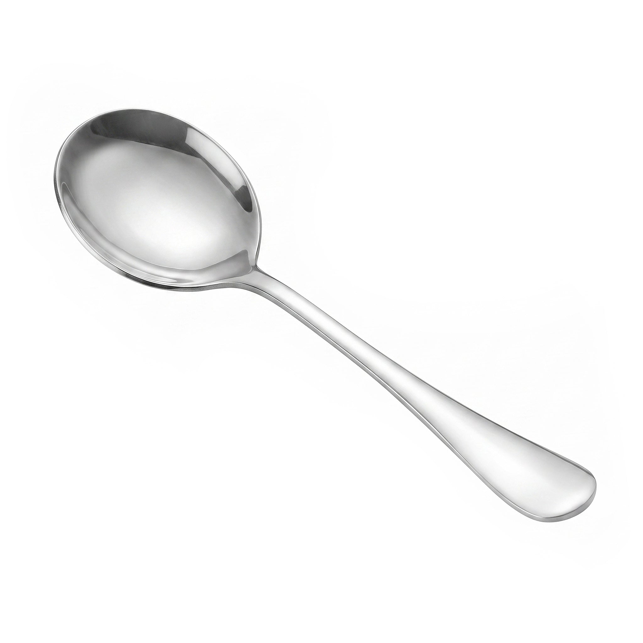 Omega Stainless Steel Silver Serving Soup Spoon