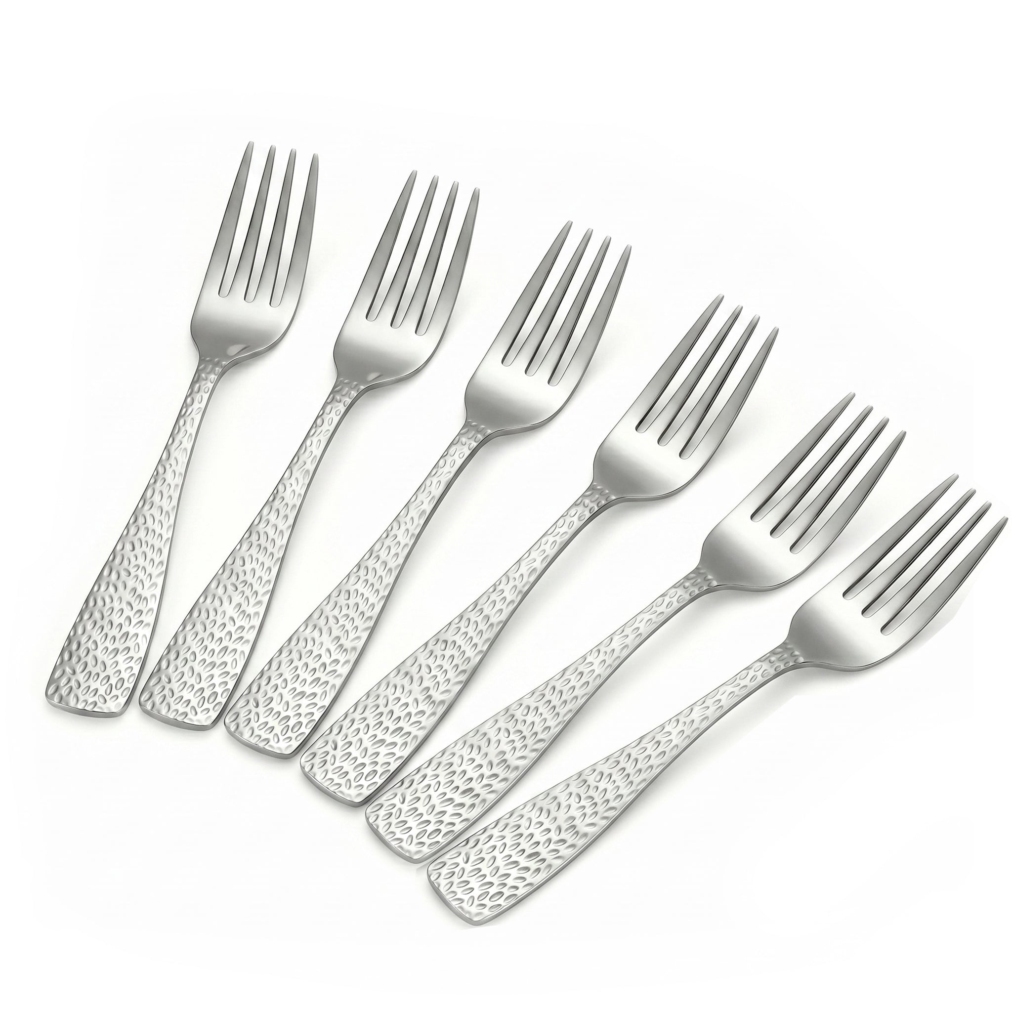 Humber 6-Piece Stainless Steel Silver Table Fork Set