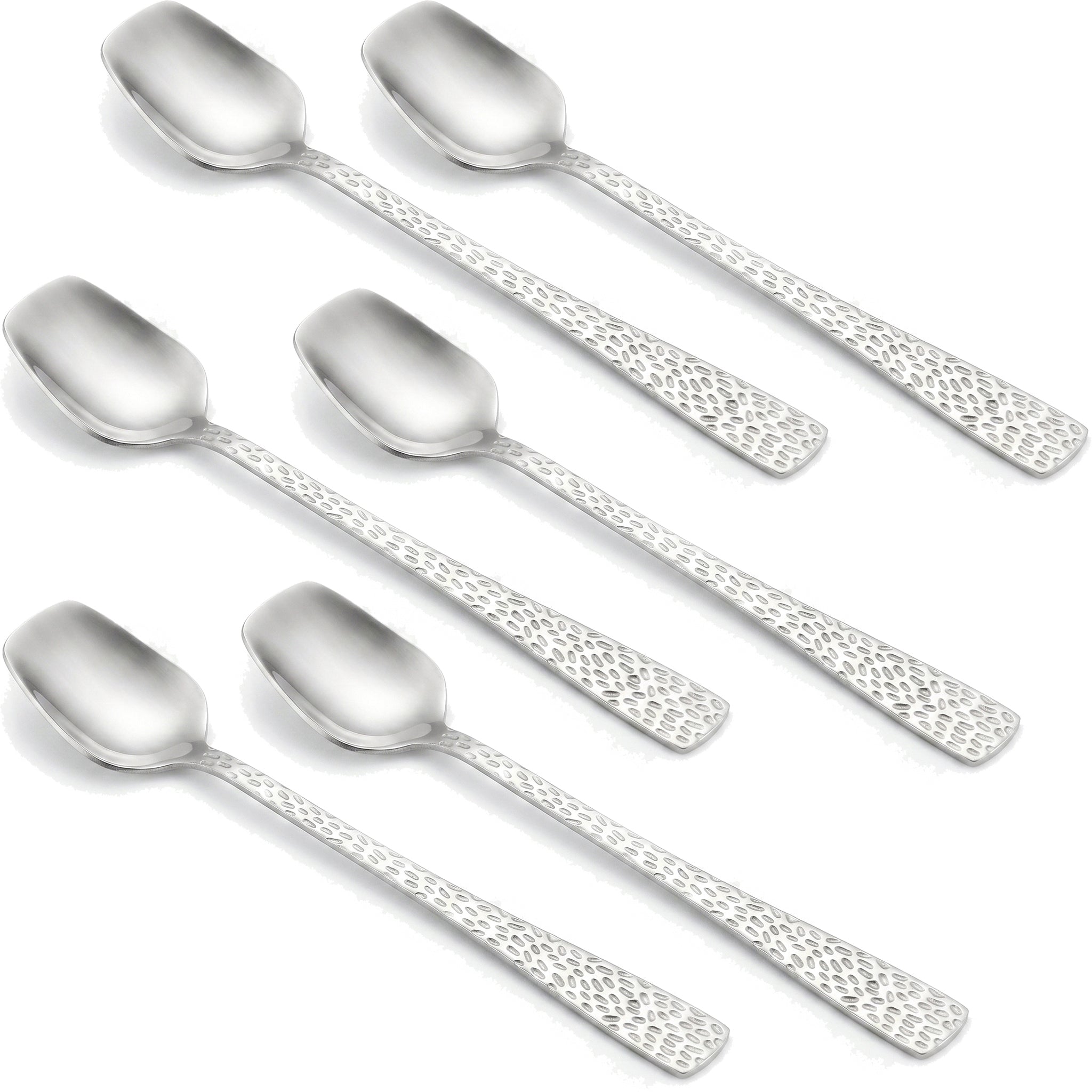 Humber 6-Piece Stainless Steel Silver Long Tea Spoon Set