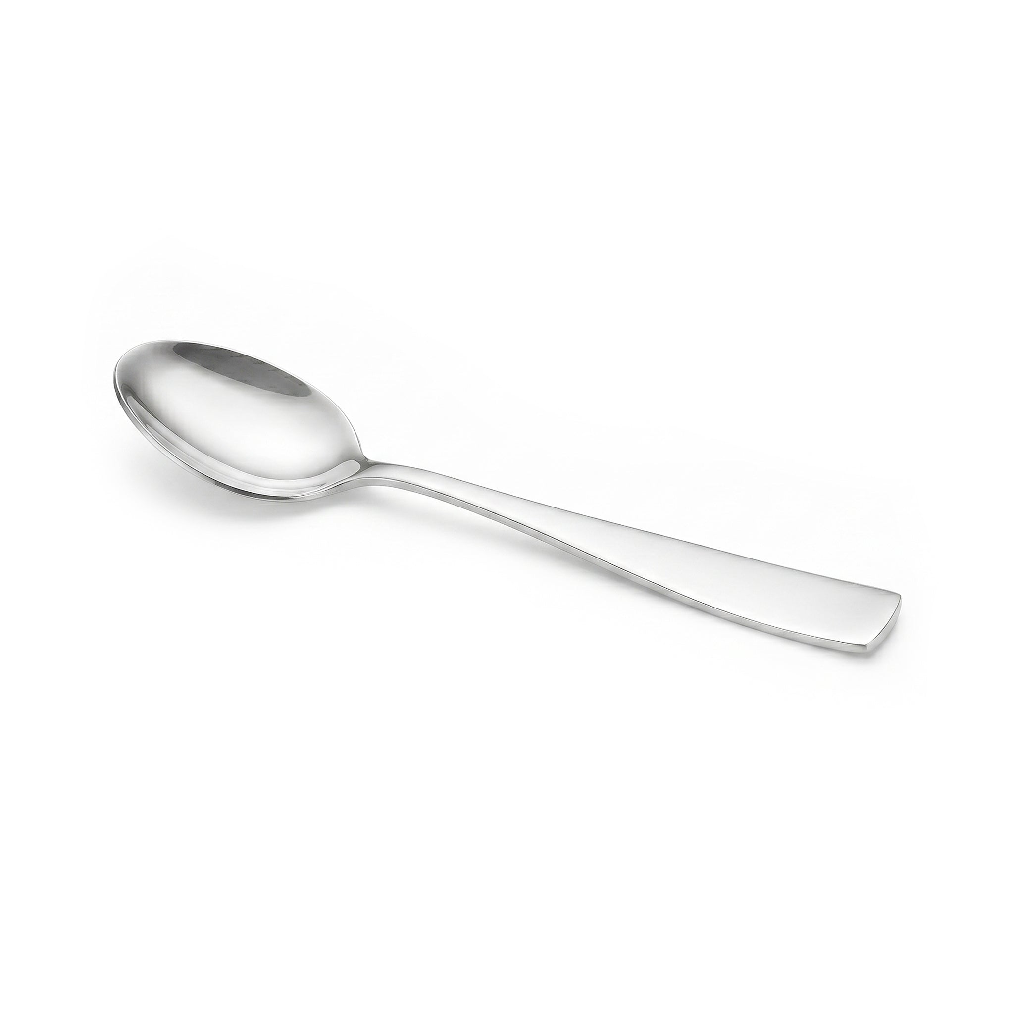 Polish 6-Piece Stainless Steel Silver Baby Spoon Set