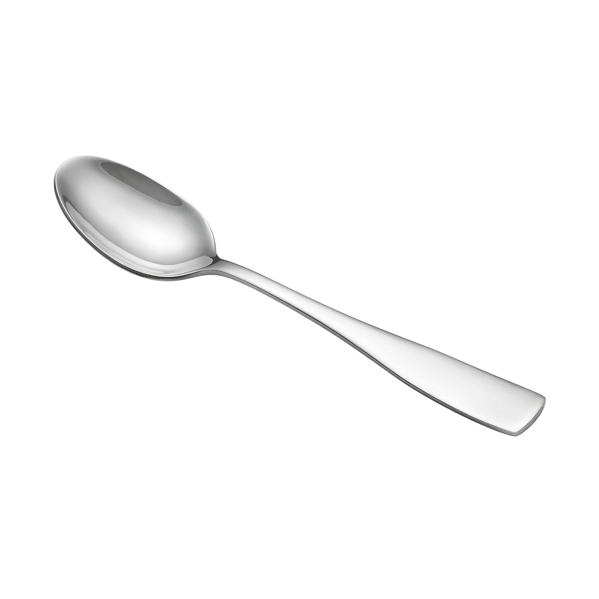 Polish 6-Piece Stainless Steel Silver Table Spoon Set