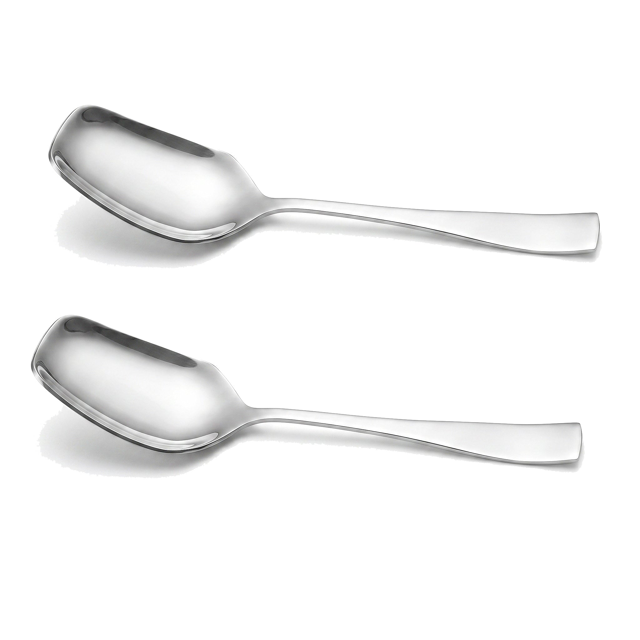 Polish Stainless Steel Silver Serving Rice Spoon