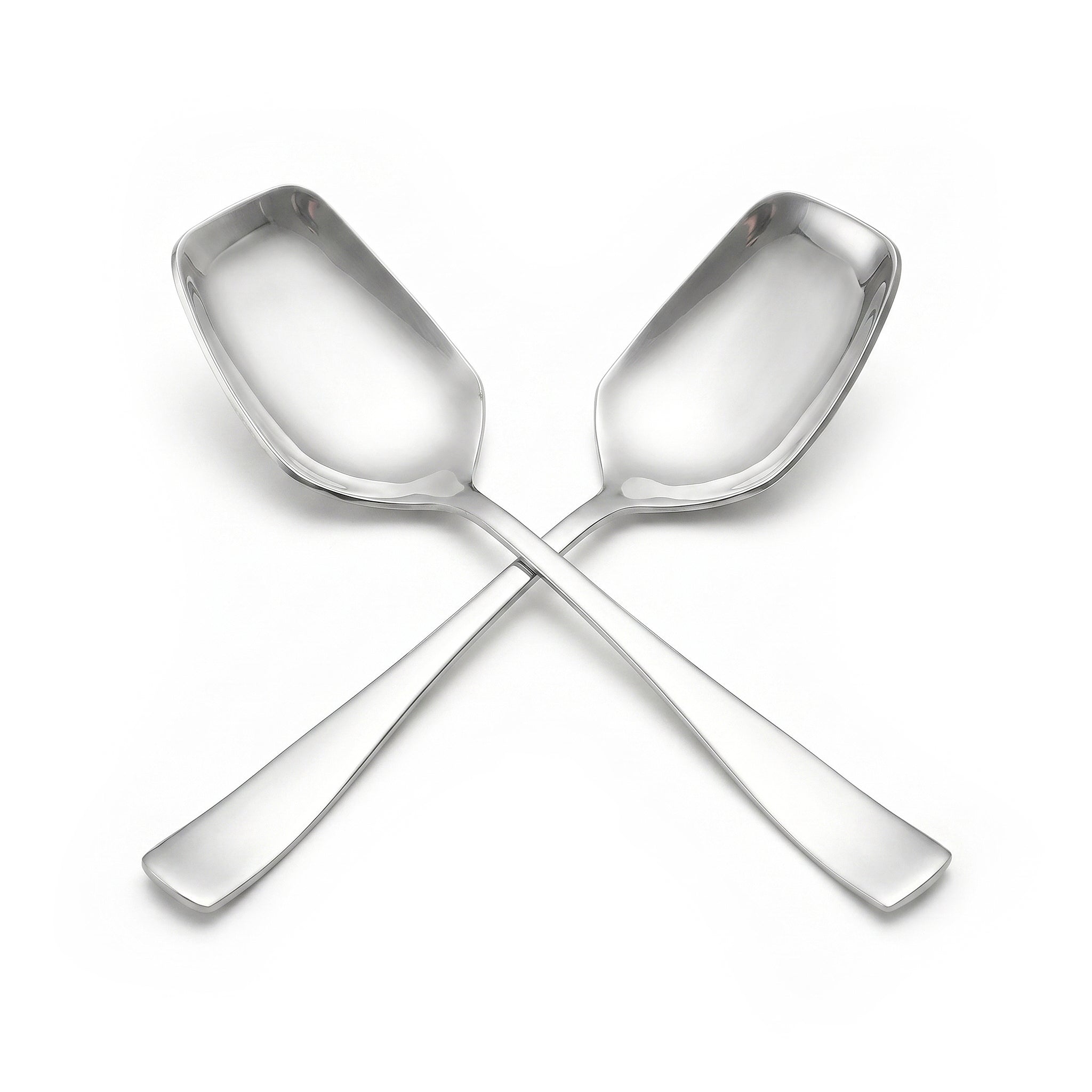 Polish Stainless Steel Silver Serving Rice Spoon