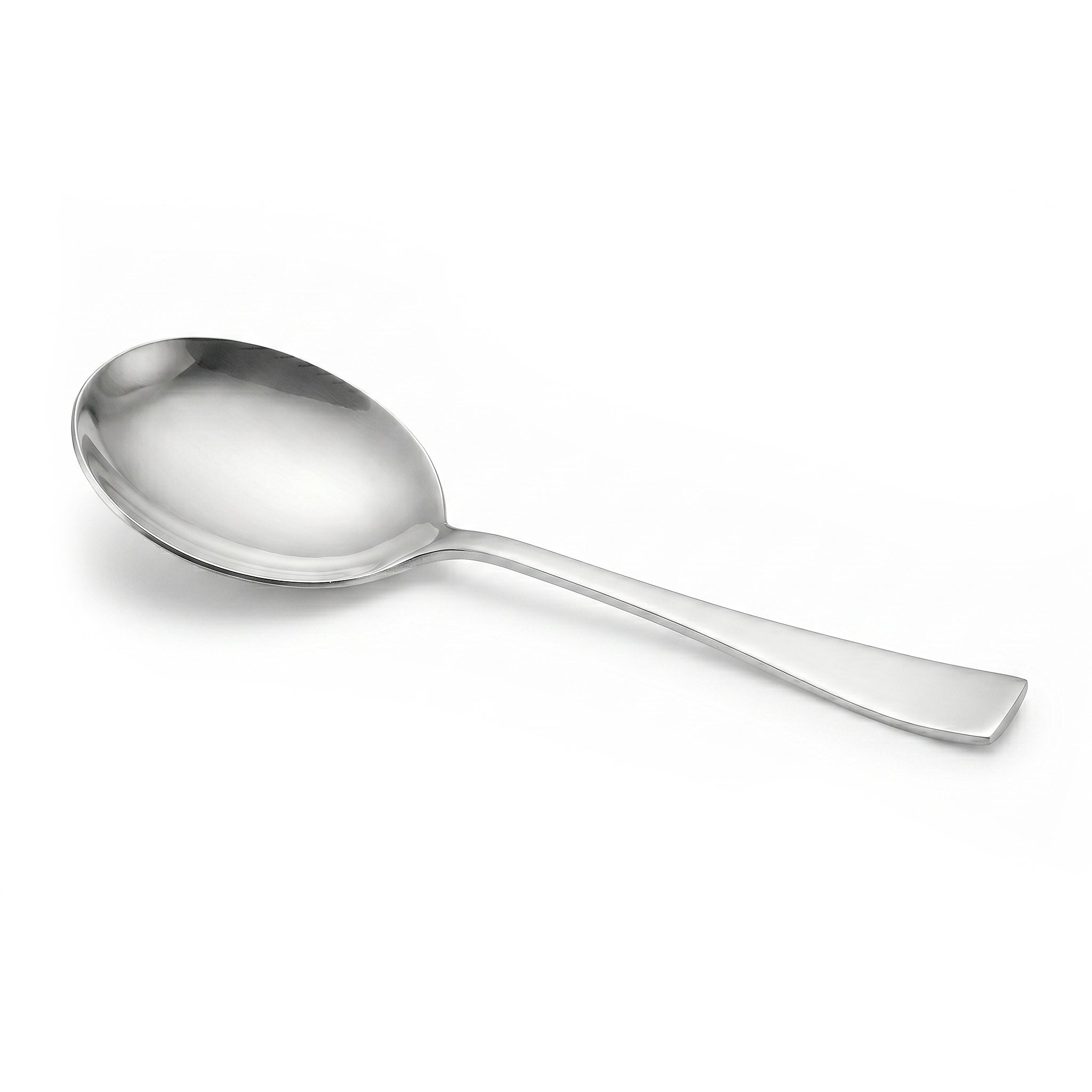 Polish Stainless Steel Silver Serving Soup Spoon