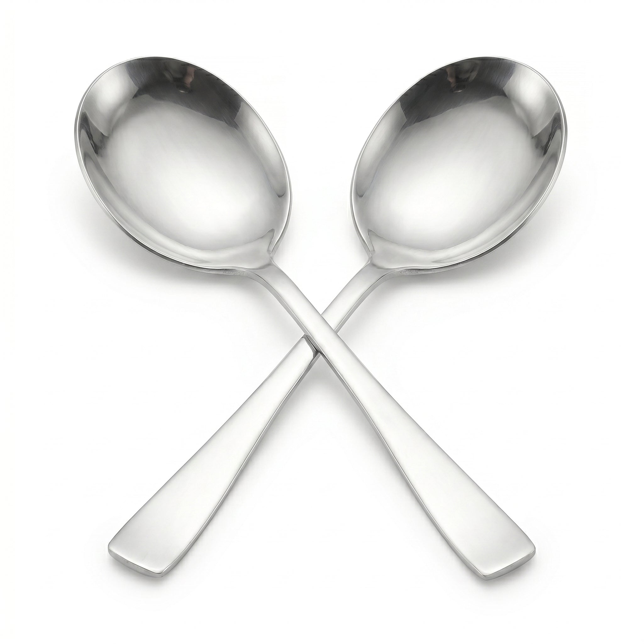 Polish Stainless Steel Silver Serving Soup Spoon