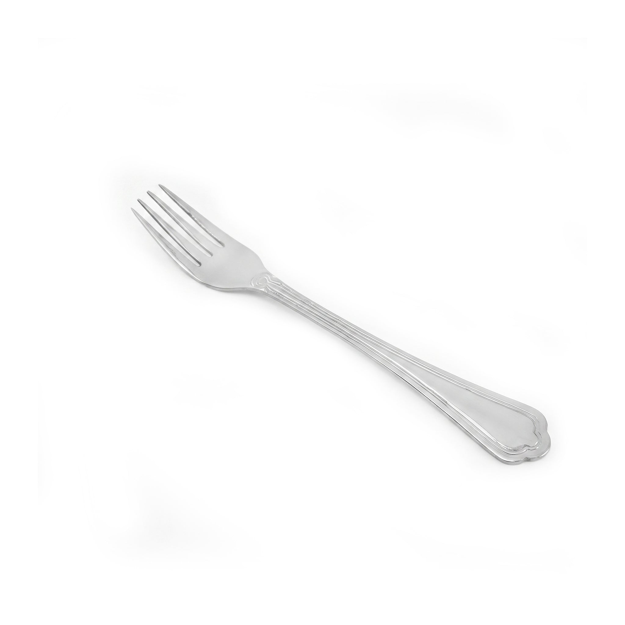 Moon 6-Piece Stainless Steel Silver Baby Fork Set