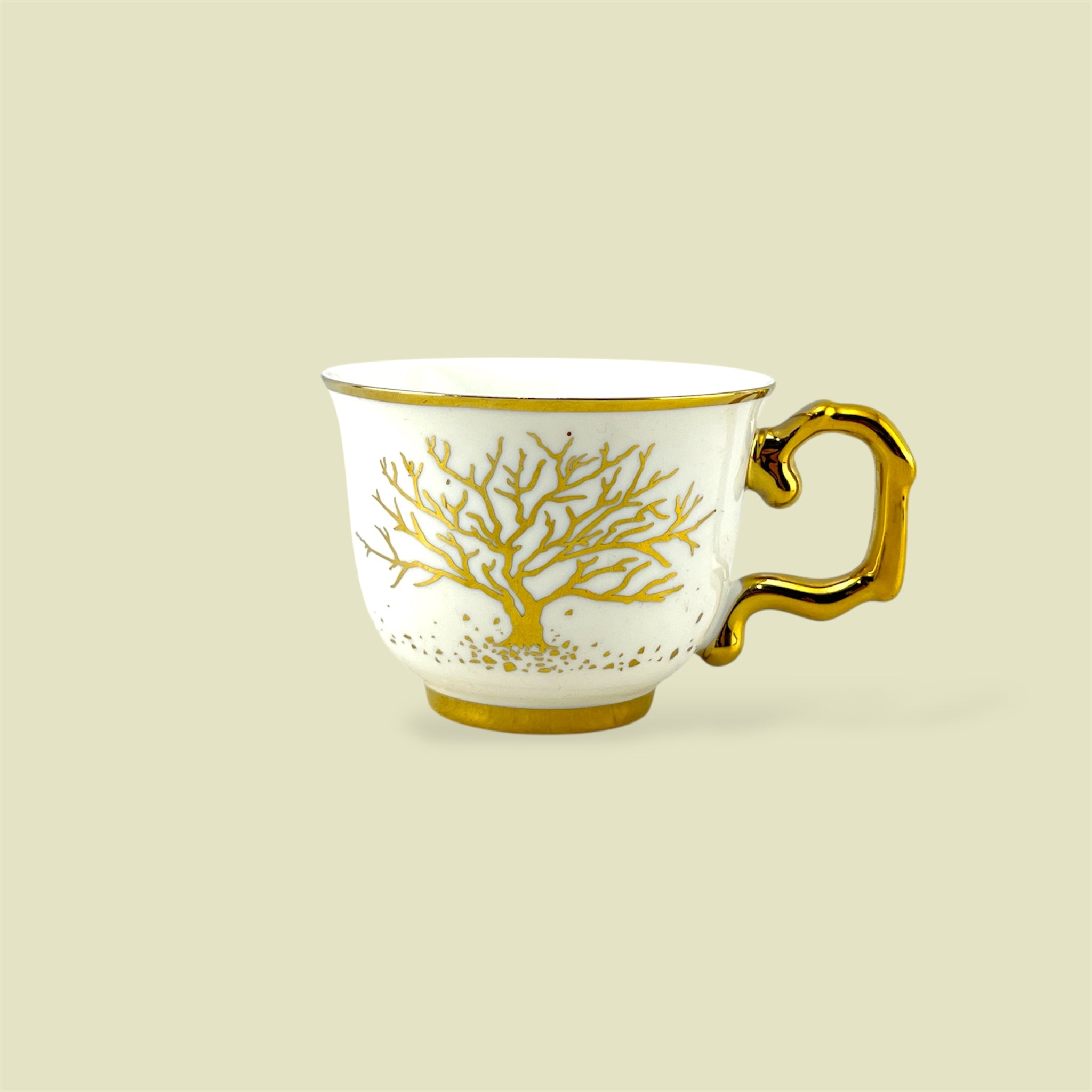 Royal 6-Piece Cup & Saucer Set With Gift Box