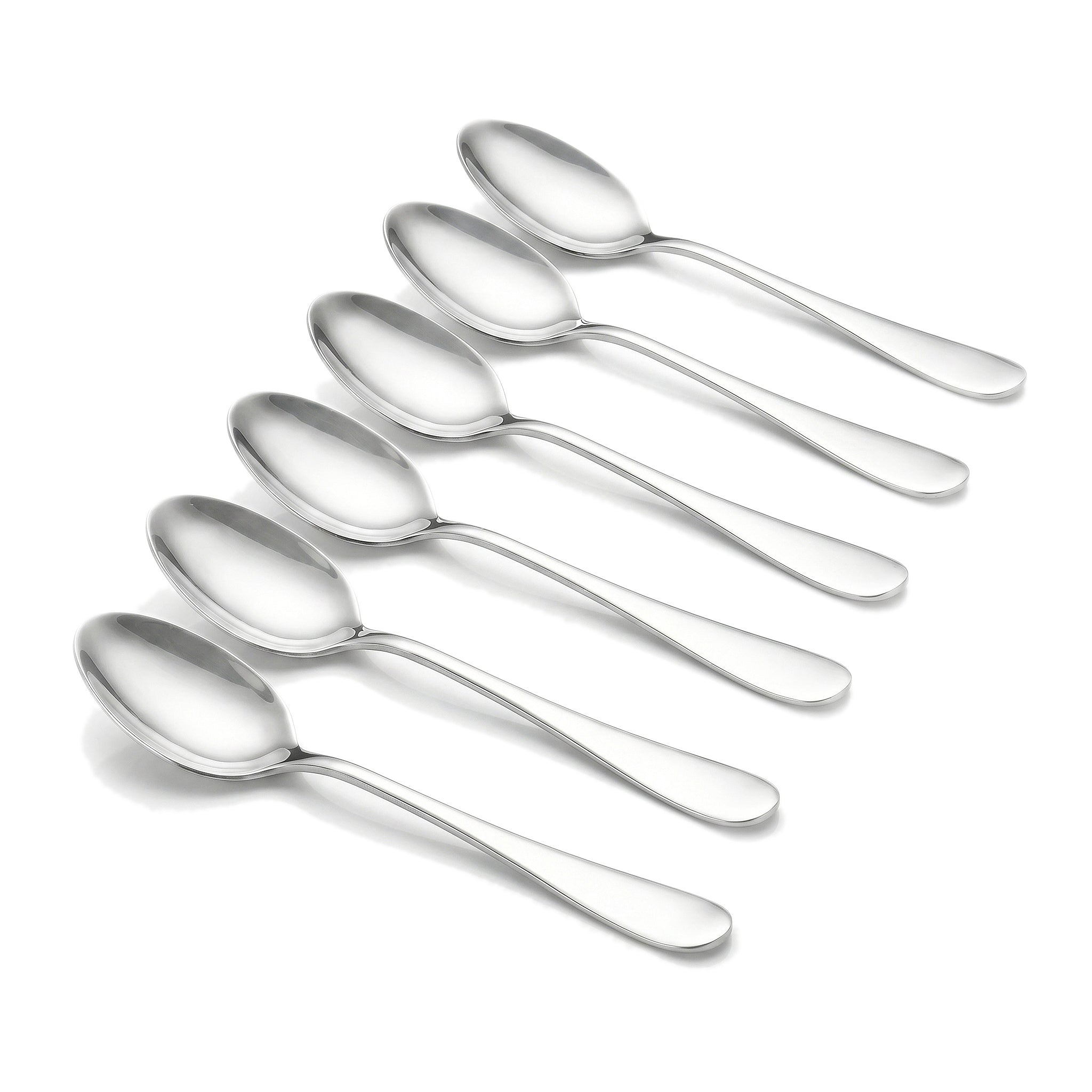 H.D 6-Piece Stainless Steel Silver Table Spoon Set