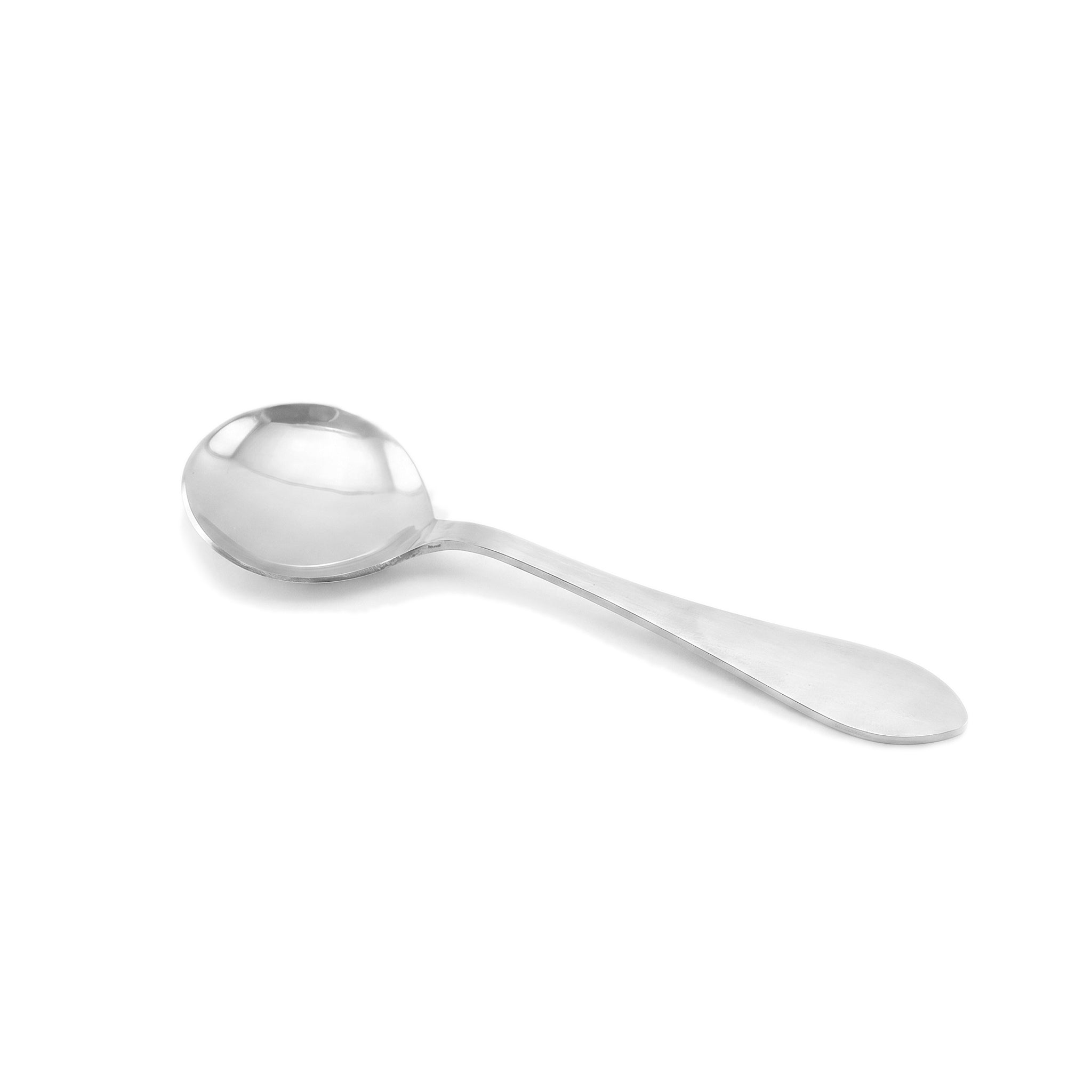 H.D 6-Piece Stainless Steel Silver Baby Soup Spoon Set
