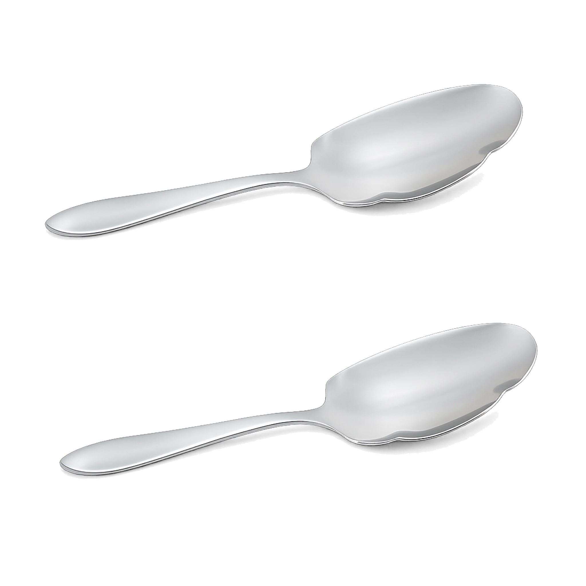 H.D Stainless Steel Silver Serving Panja Rice Spoon