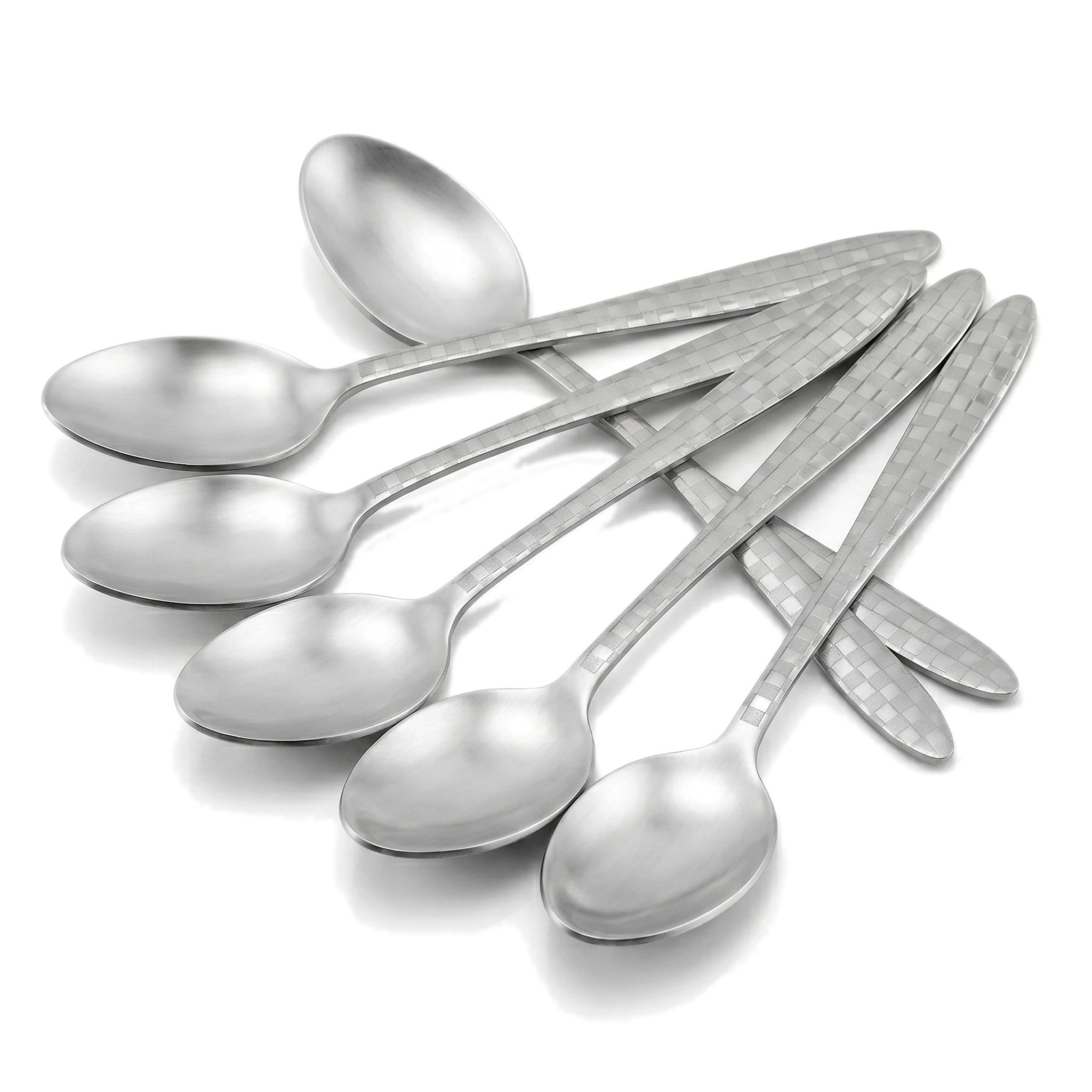 Lazer One 6-Piece Stainless Steel Silver Table Spoon Set