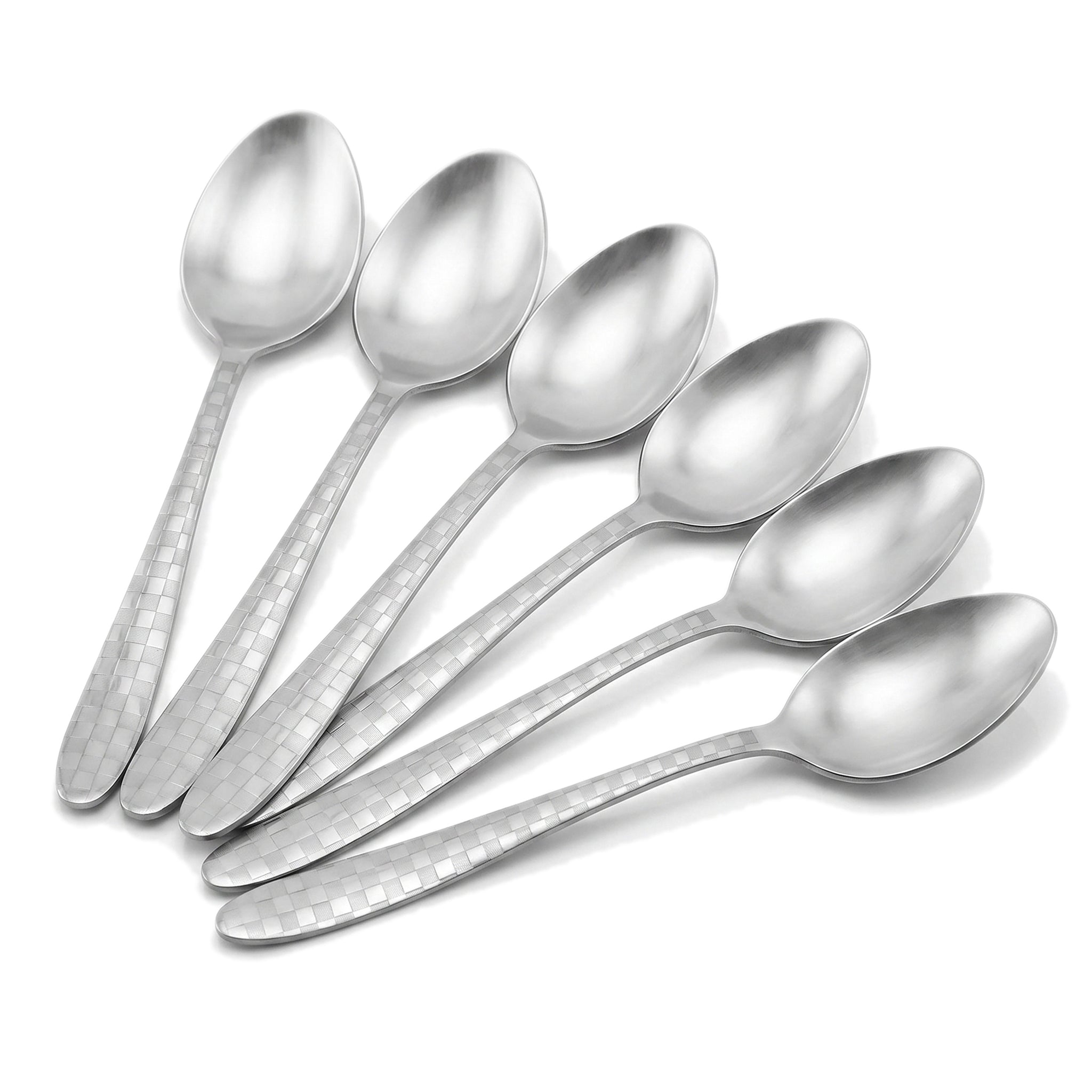 Lazer One 6-Piece Stainless Steel Silver Table Spoon Set