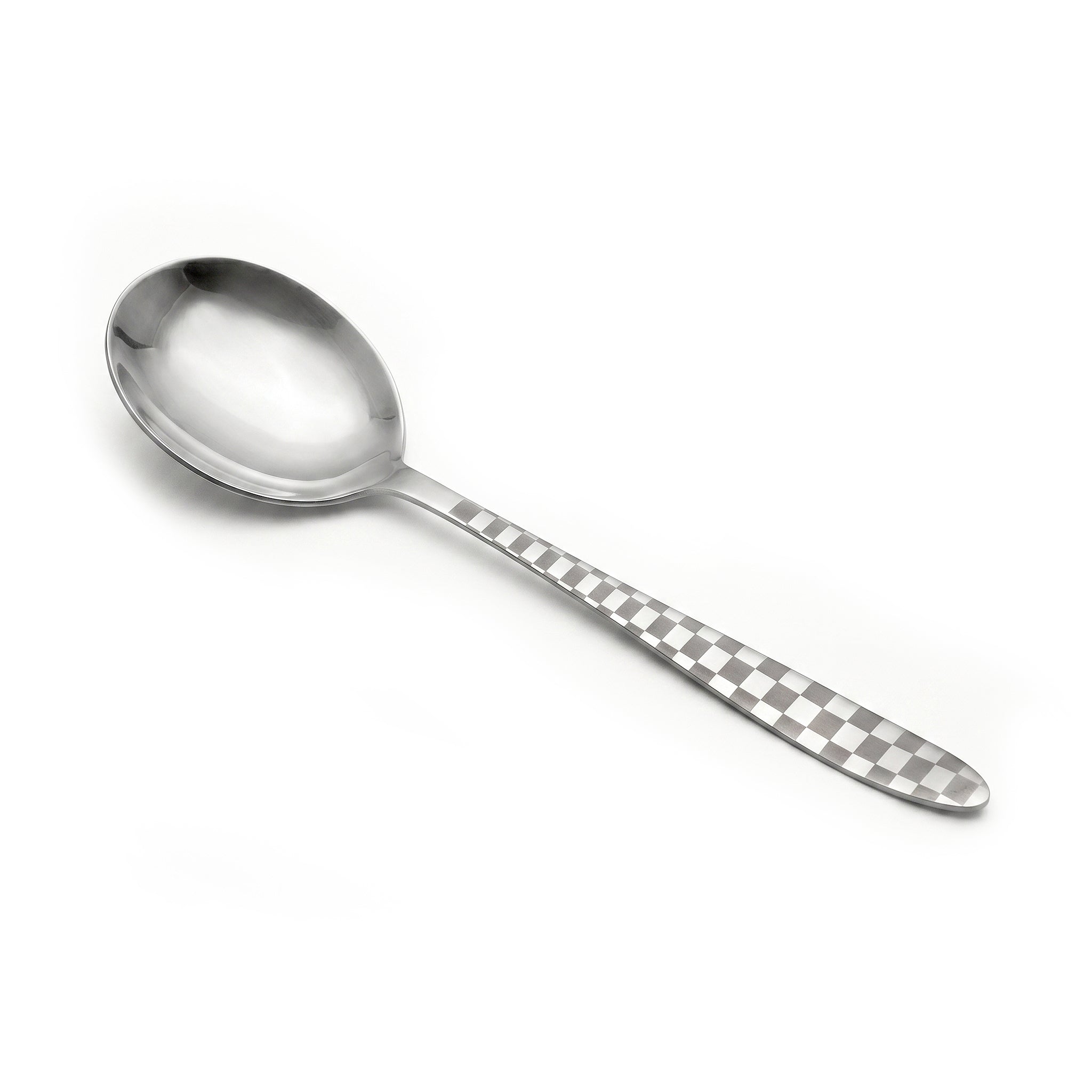 Lazer One Stainless Steel Silver Serving Soup Spoon
