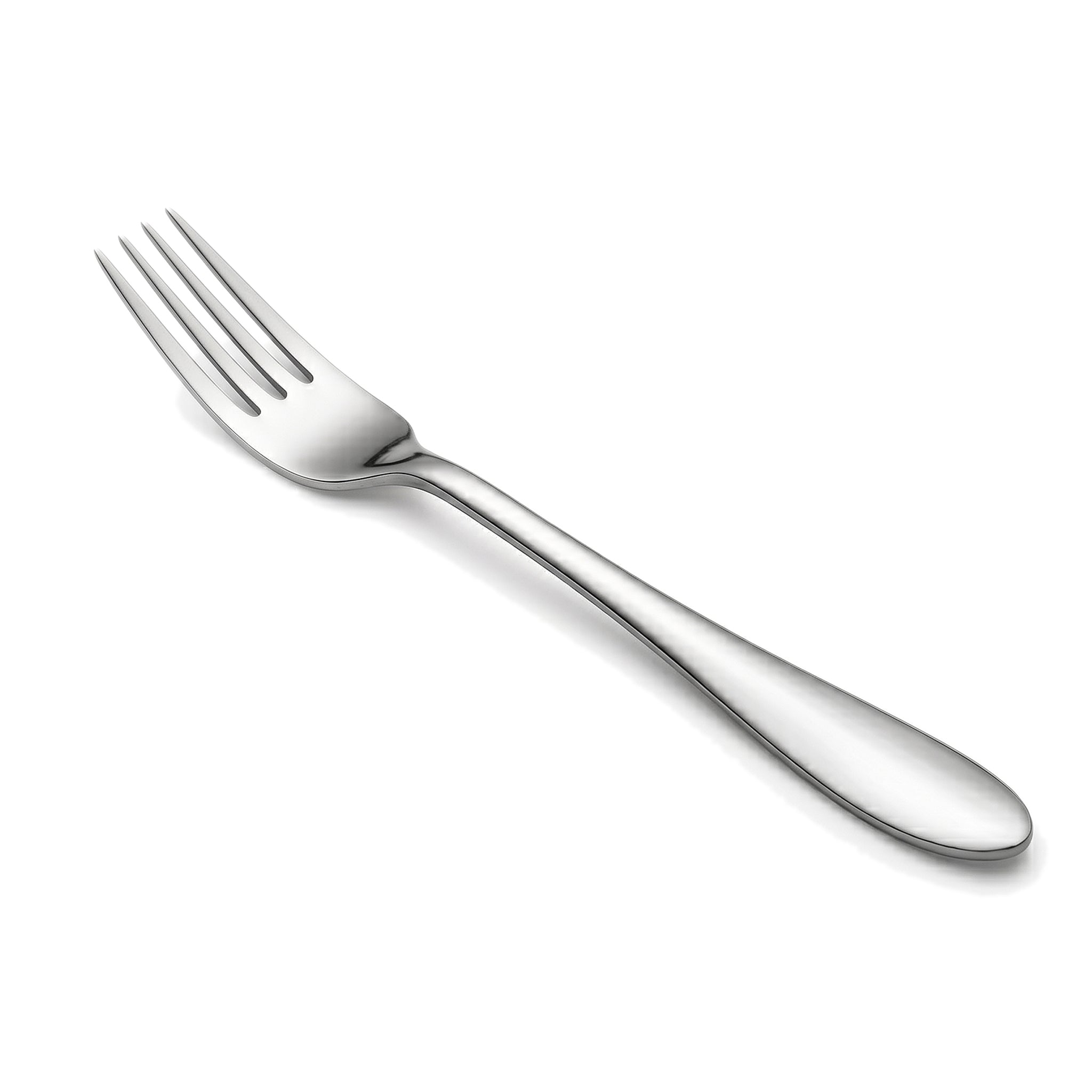 H.P 6-Piece Stainless Steel Silver Table Fork Set