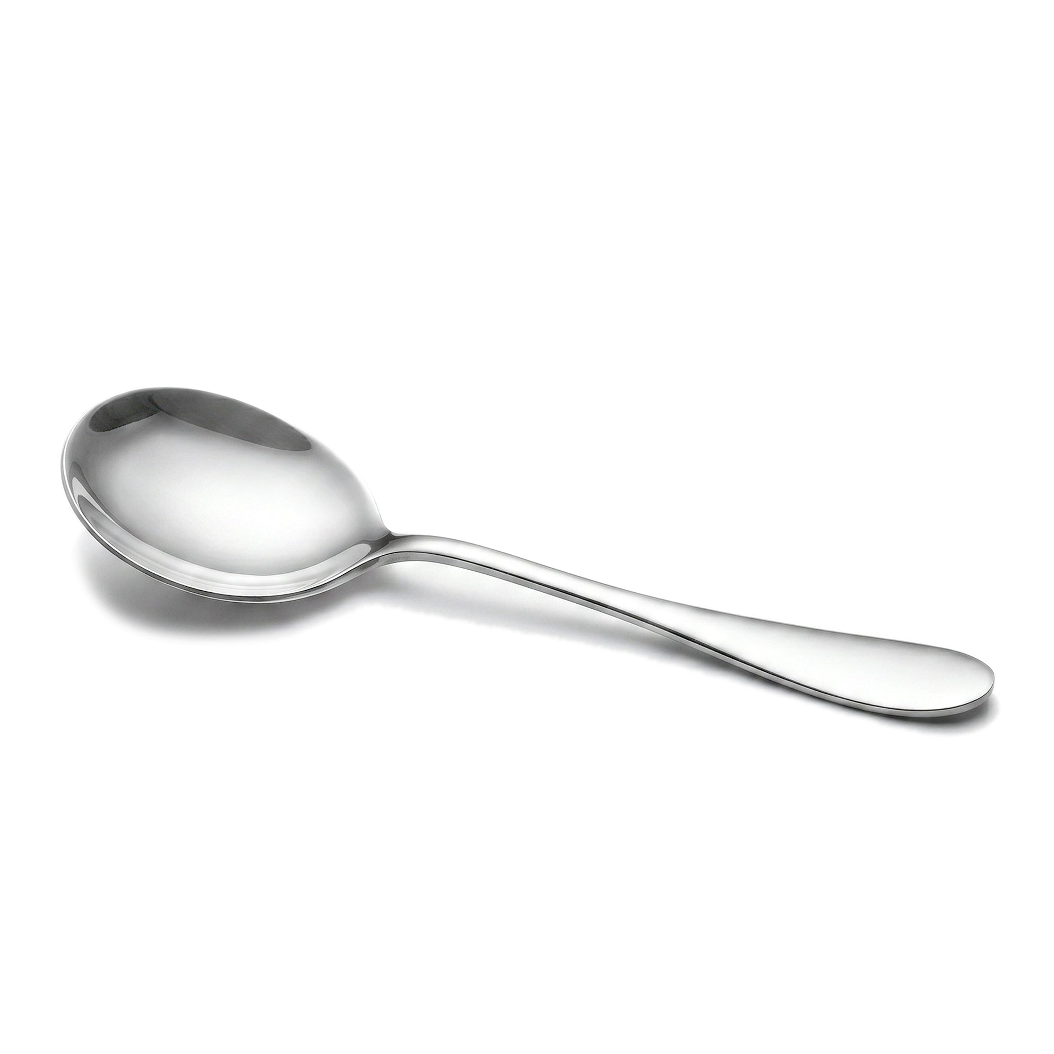 H.P Stainless Steel Silver Serving Soup Spoon