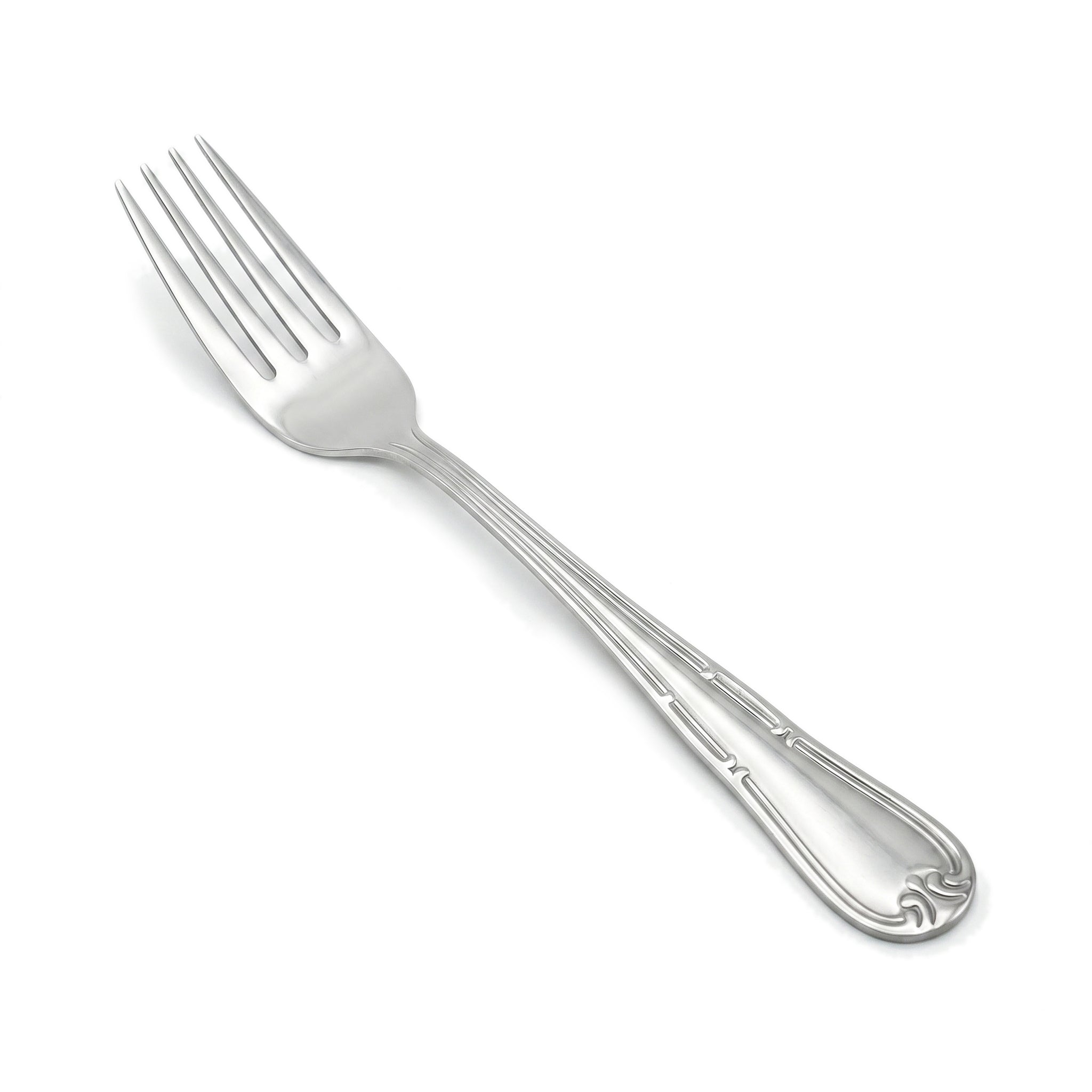 Venus 6-Piece Stainless Steel Silver Table Fork Set