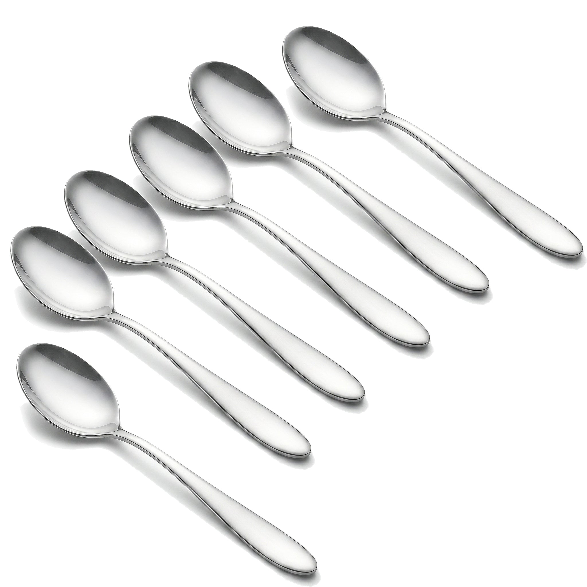 Value 6-Piece Stainless Steel Silver Table Spoon Set