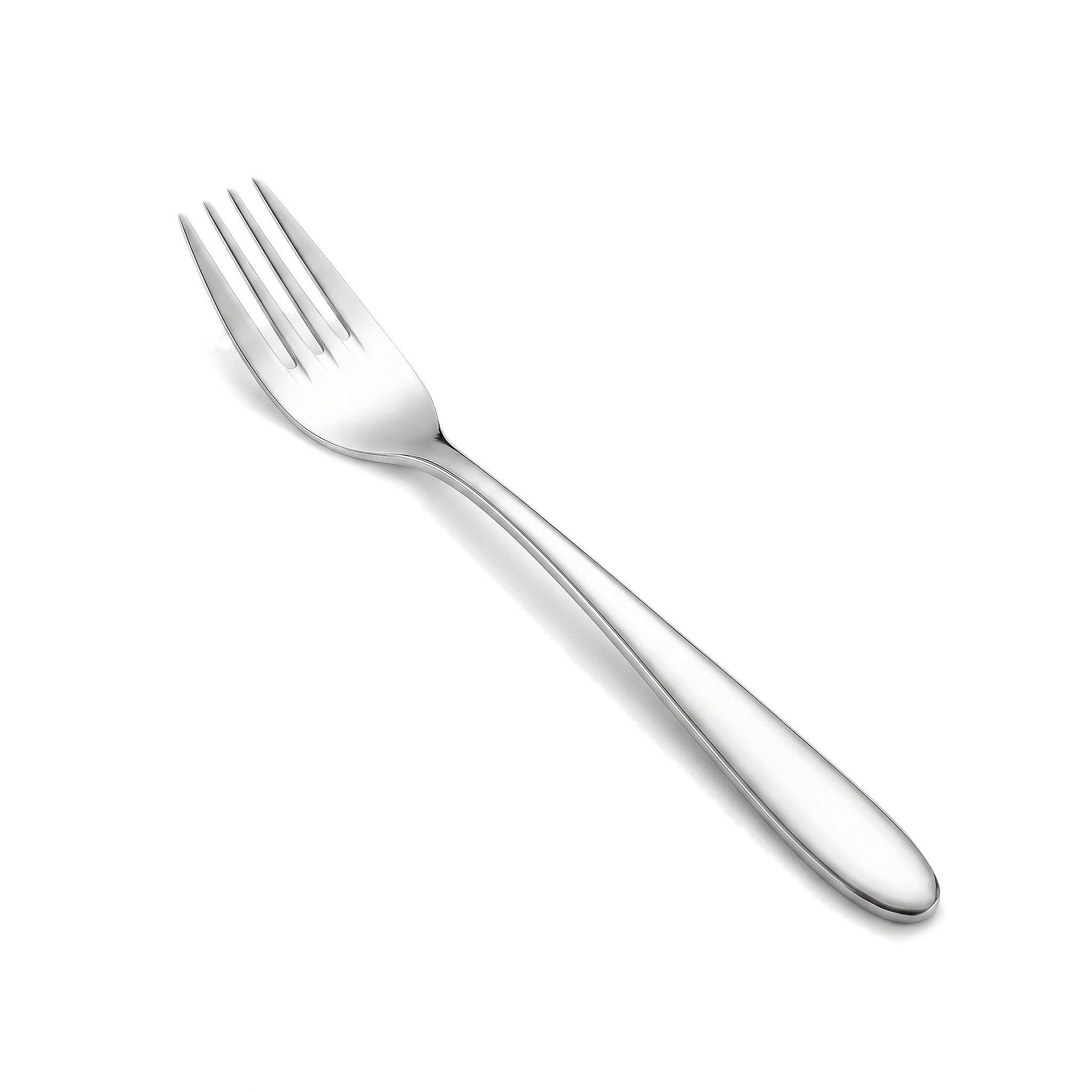 Value 6-Piece Stainless Steel Silver Table Fork Set