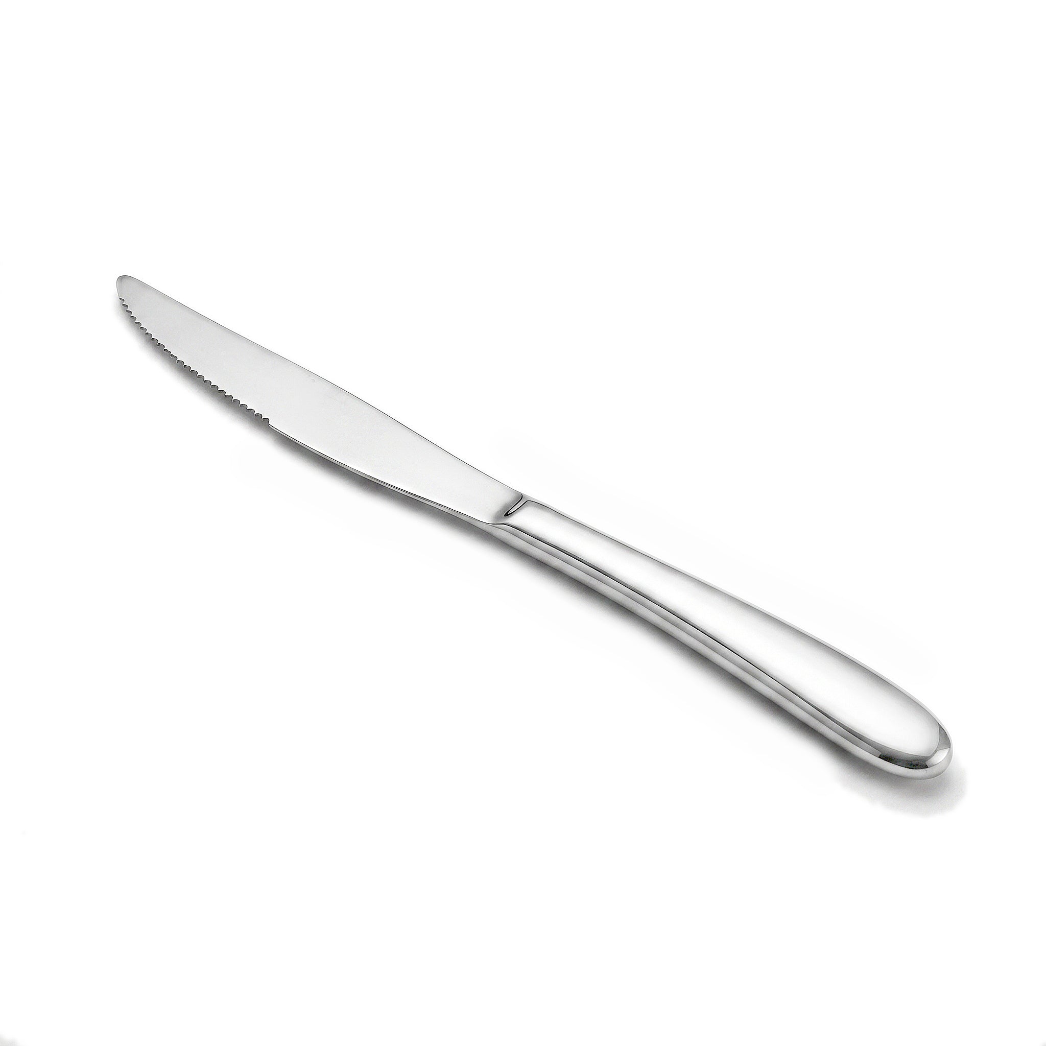 Value 6-Piece Stainless Steel Silver Steak Knife Set