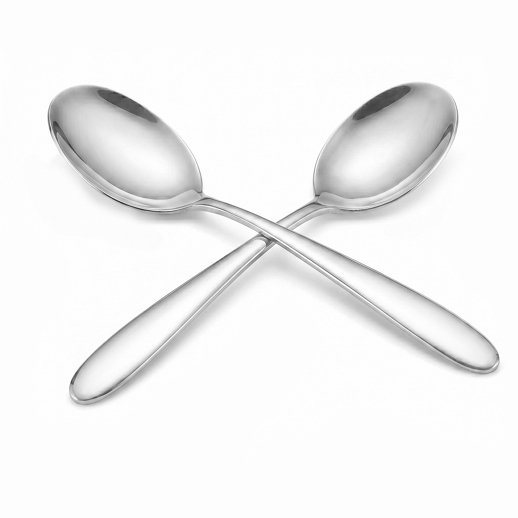 Value Stainless Steel Silver Serving Soup Spoon