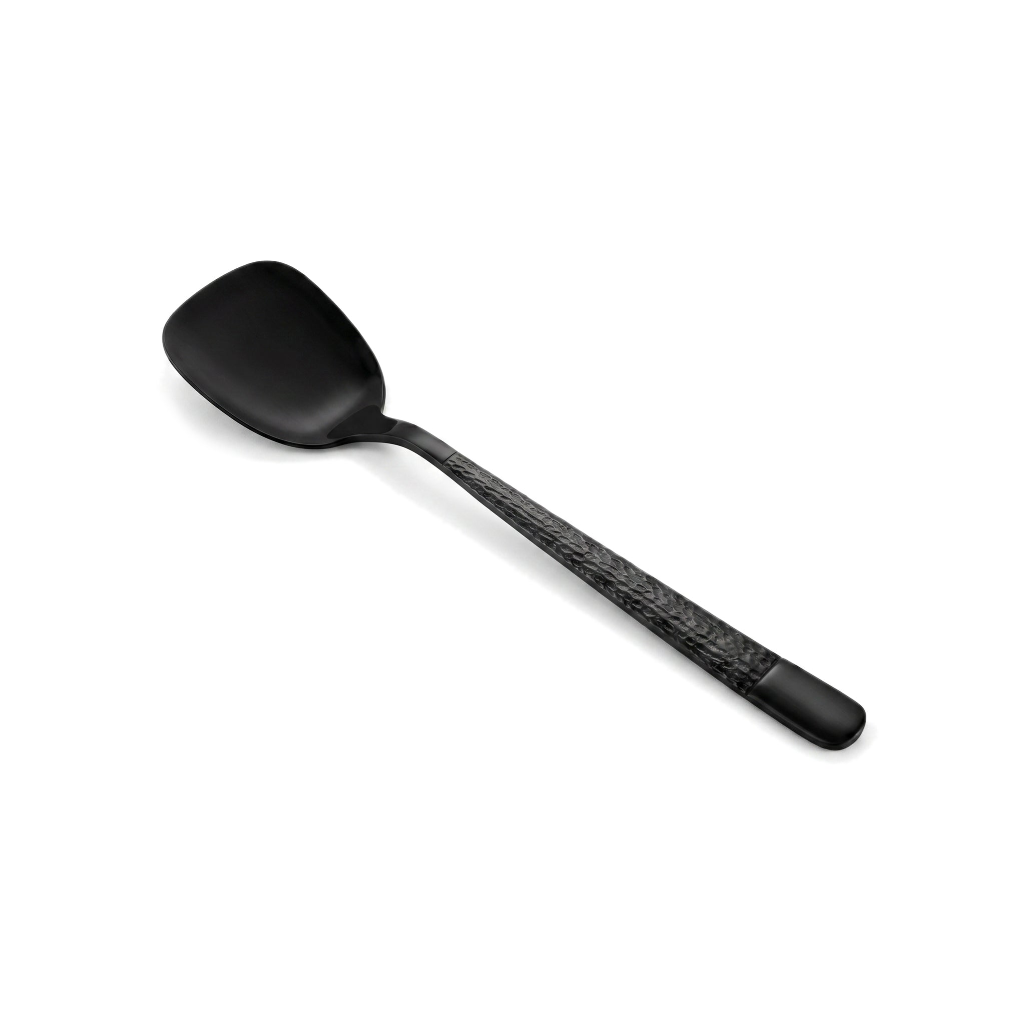 Black Tree Stainless Steel Black Ice Cream Spoon Set