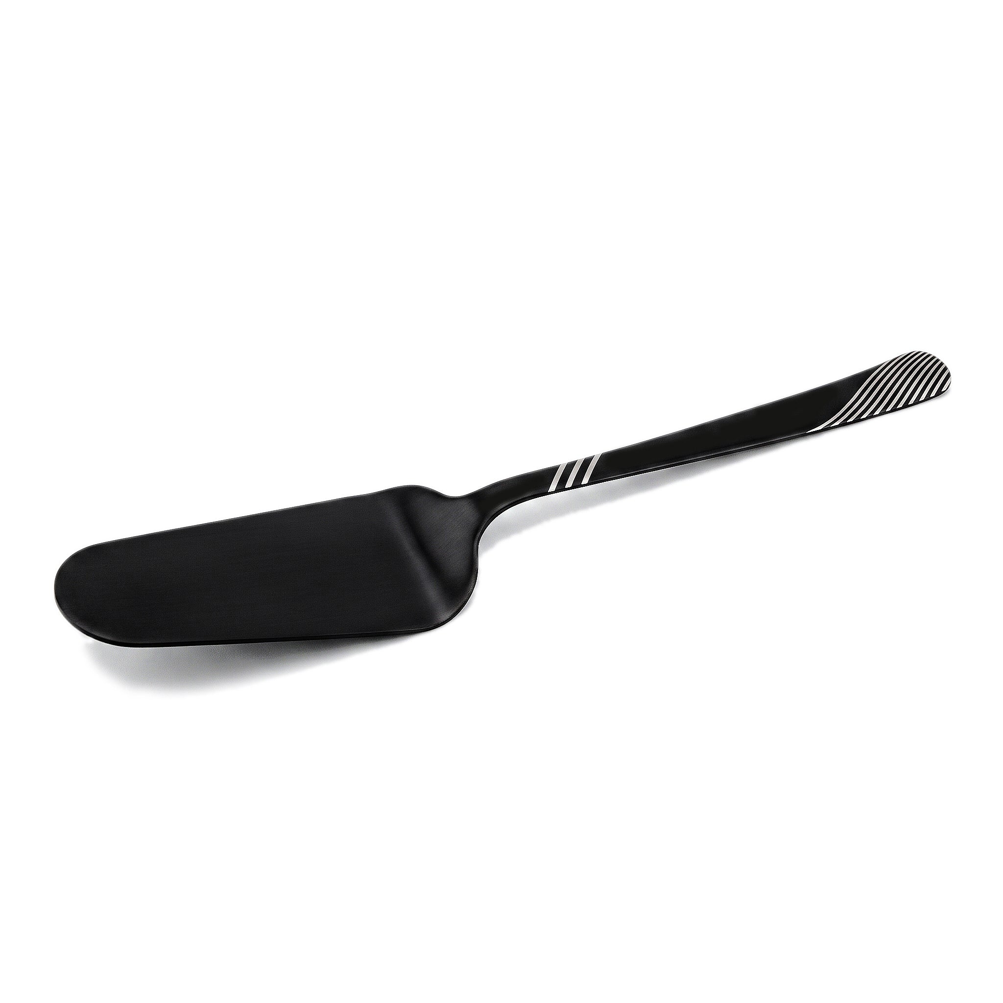 Blaze TPO 2-Piece Stainless Steel Black Cake Lifter Set
