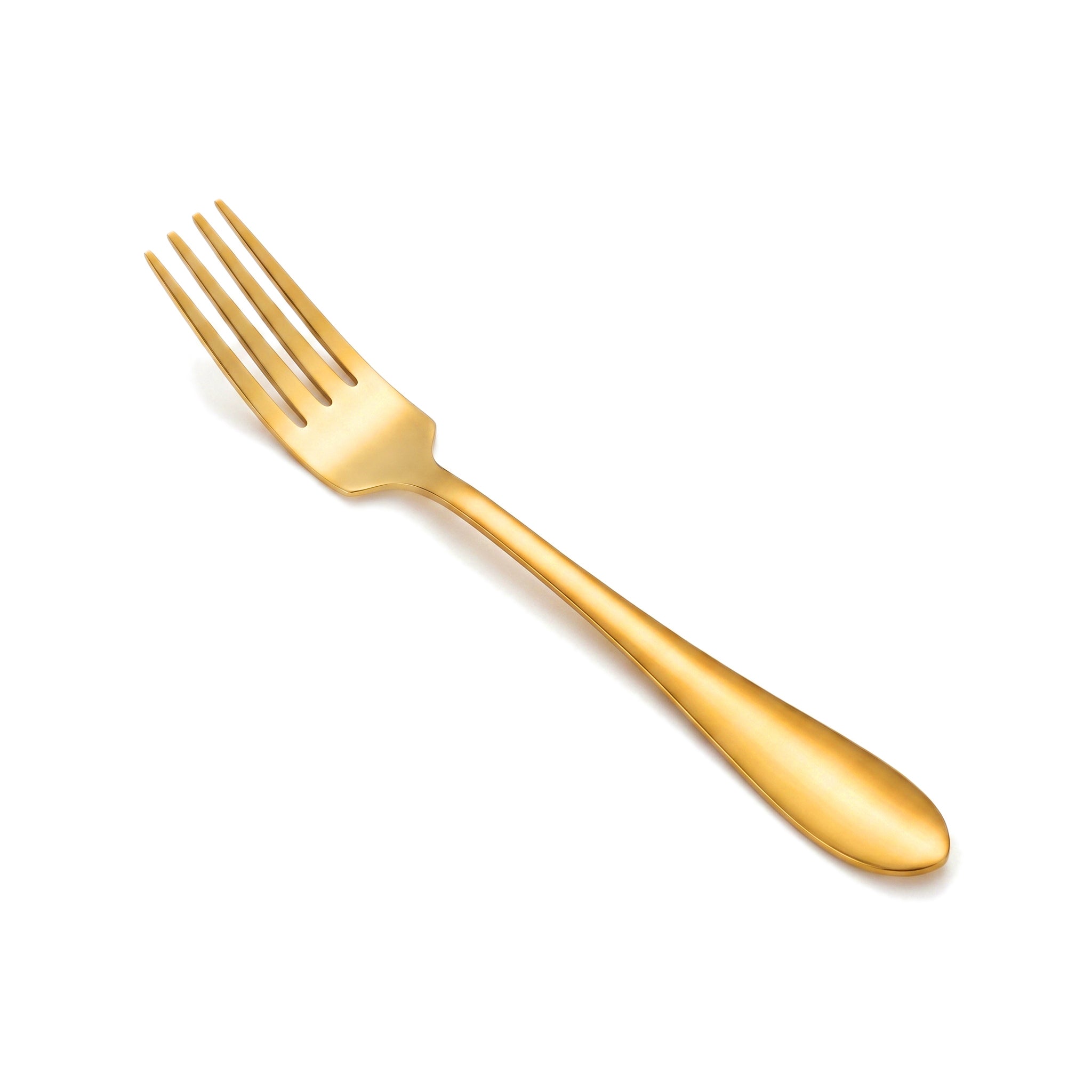 H.P 6-Piece Stainless Steel Golden Table Fork Set