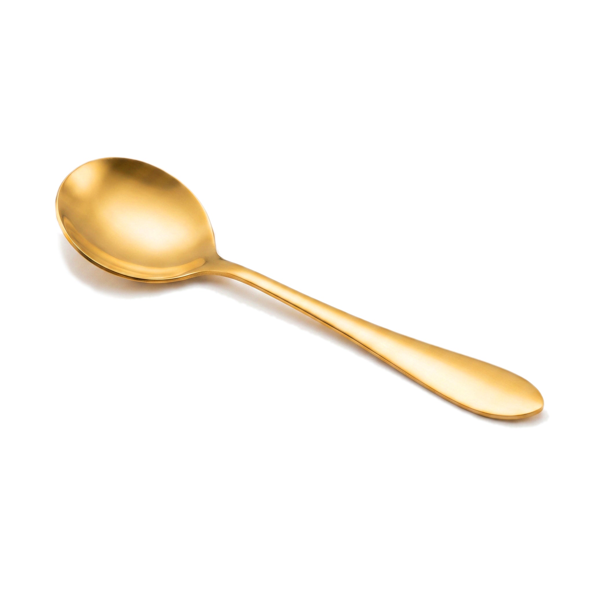 H.P 6-Piece Stainless Steel Golden Baby Soup Spoon Set