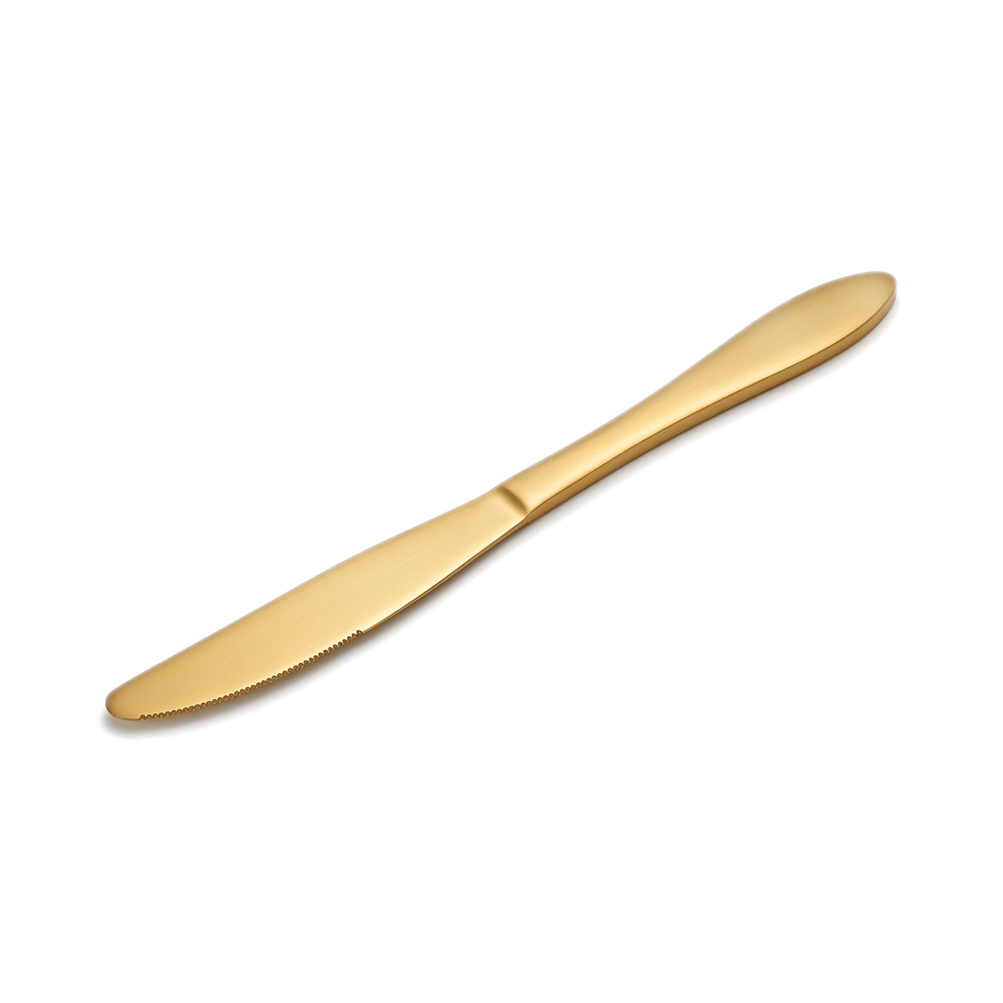 H.P 6-Piece Stainless Steel Golden Table Knife Set