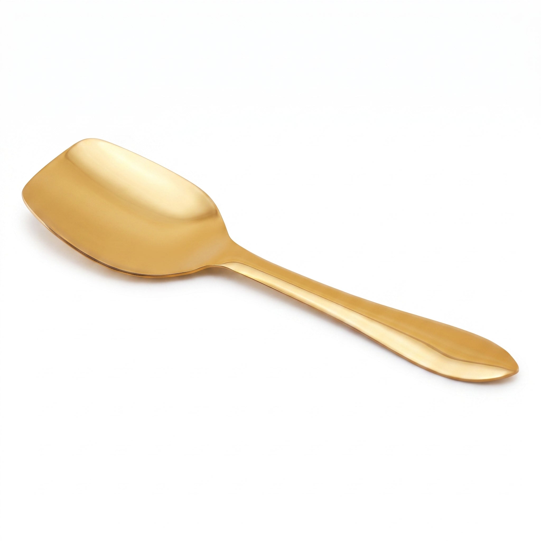 H.P Stainless Steel Golden Serving Rice Panja Spoon