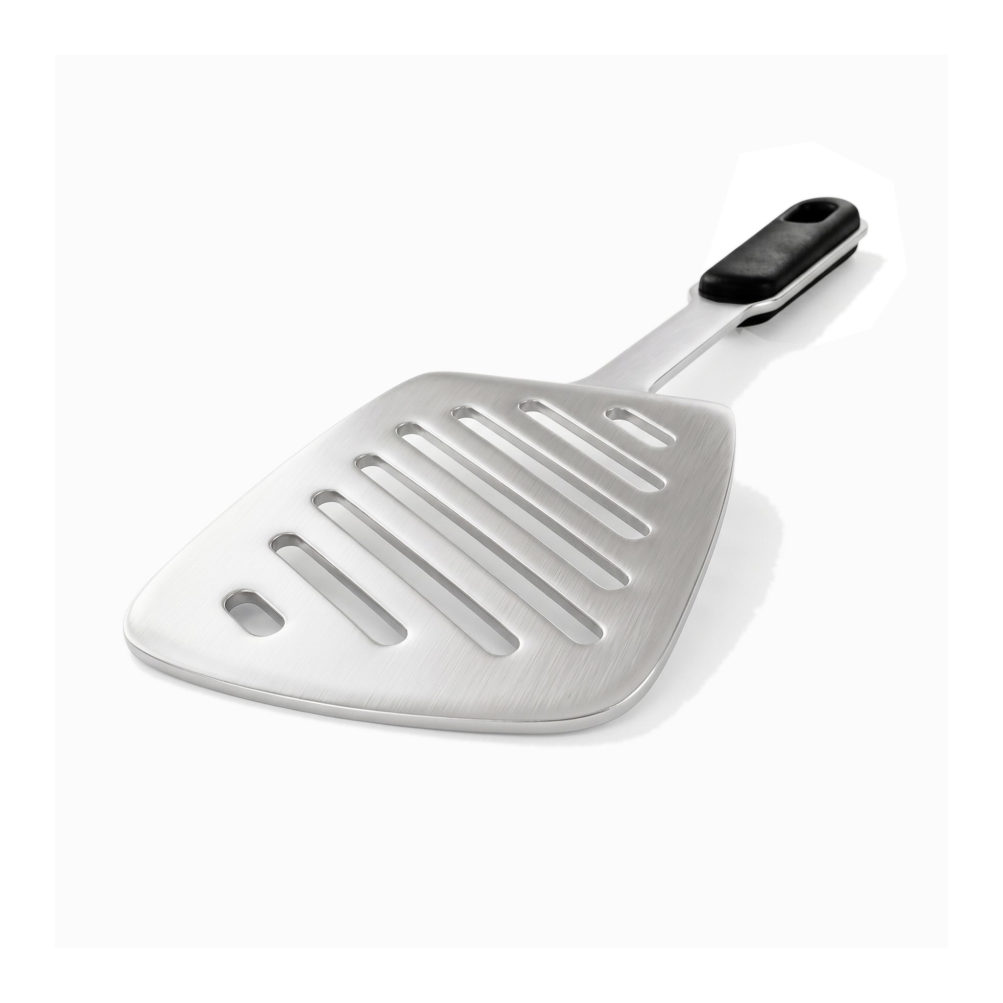 N.F Stainless Steel Silver Skillets With Black Handle