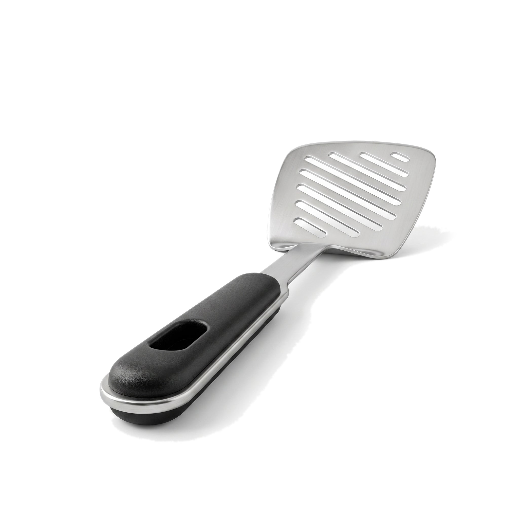N.F Stainless Steel Silver Skillets With Black Handle
