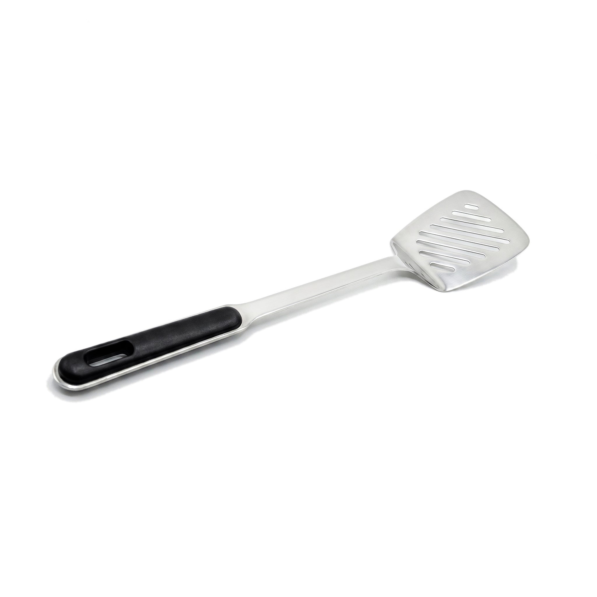 N.F Stainless Steel Silver Skillets With Black Handle