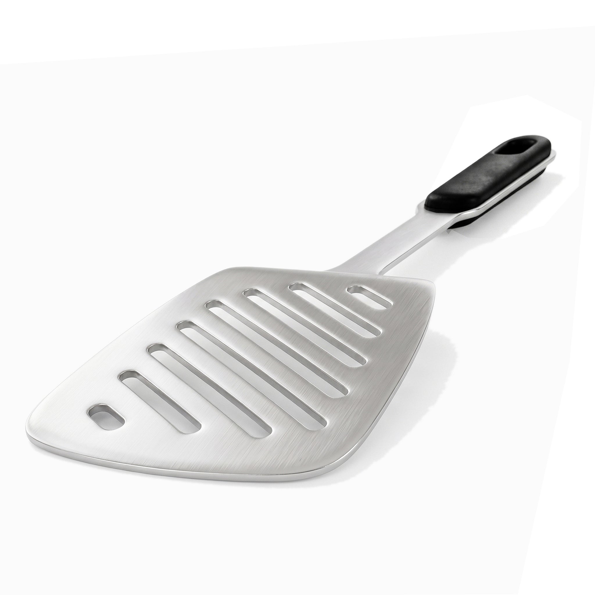N.F Stainless Steel Silver Skillets With Black Handle