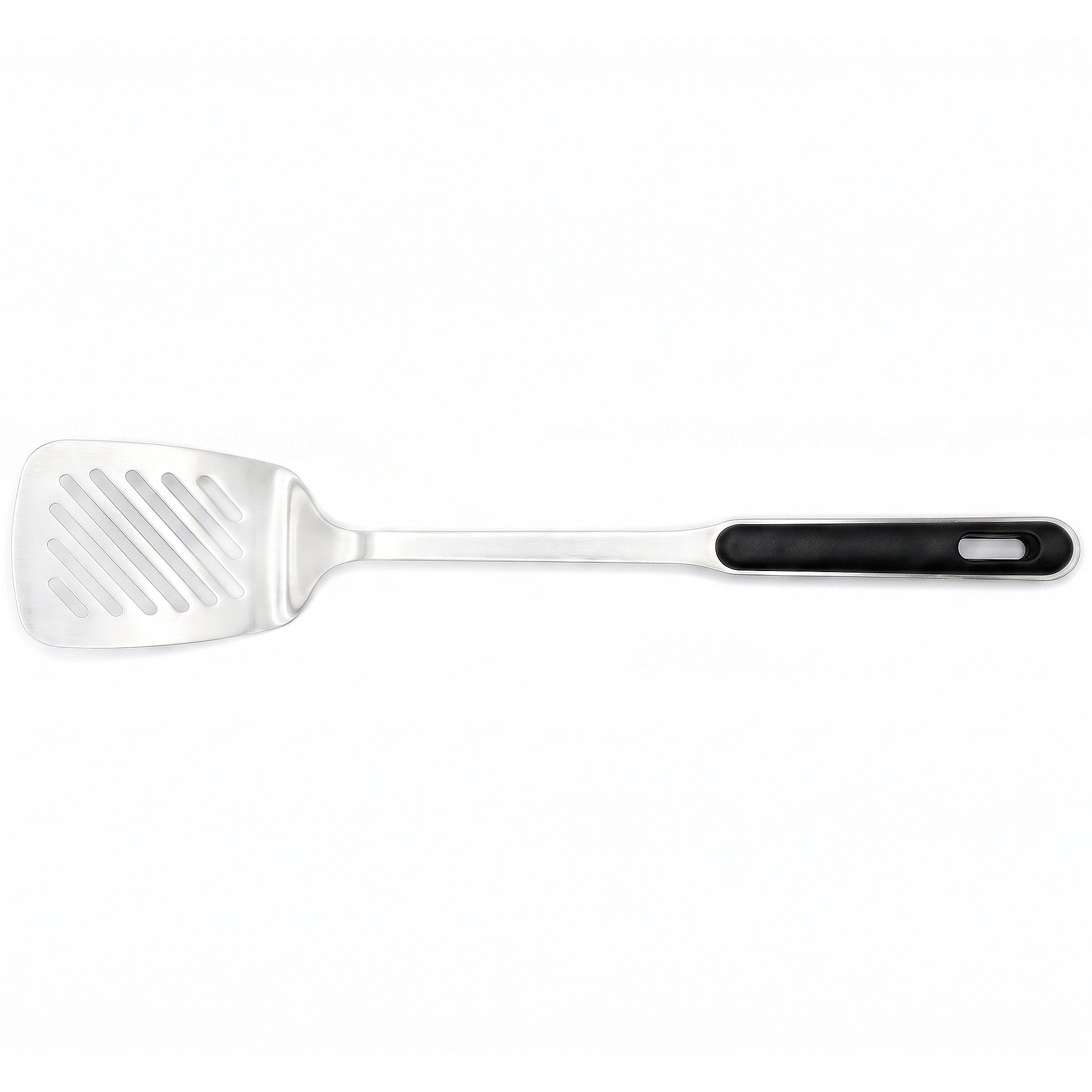 N.F Stainless Steel Silver Skillets With Black Handle