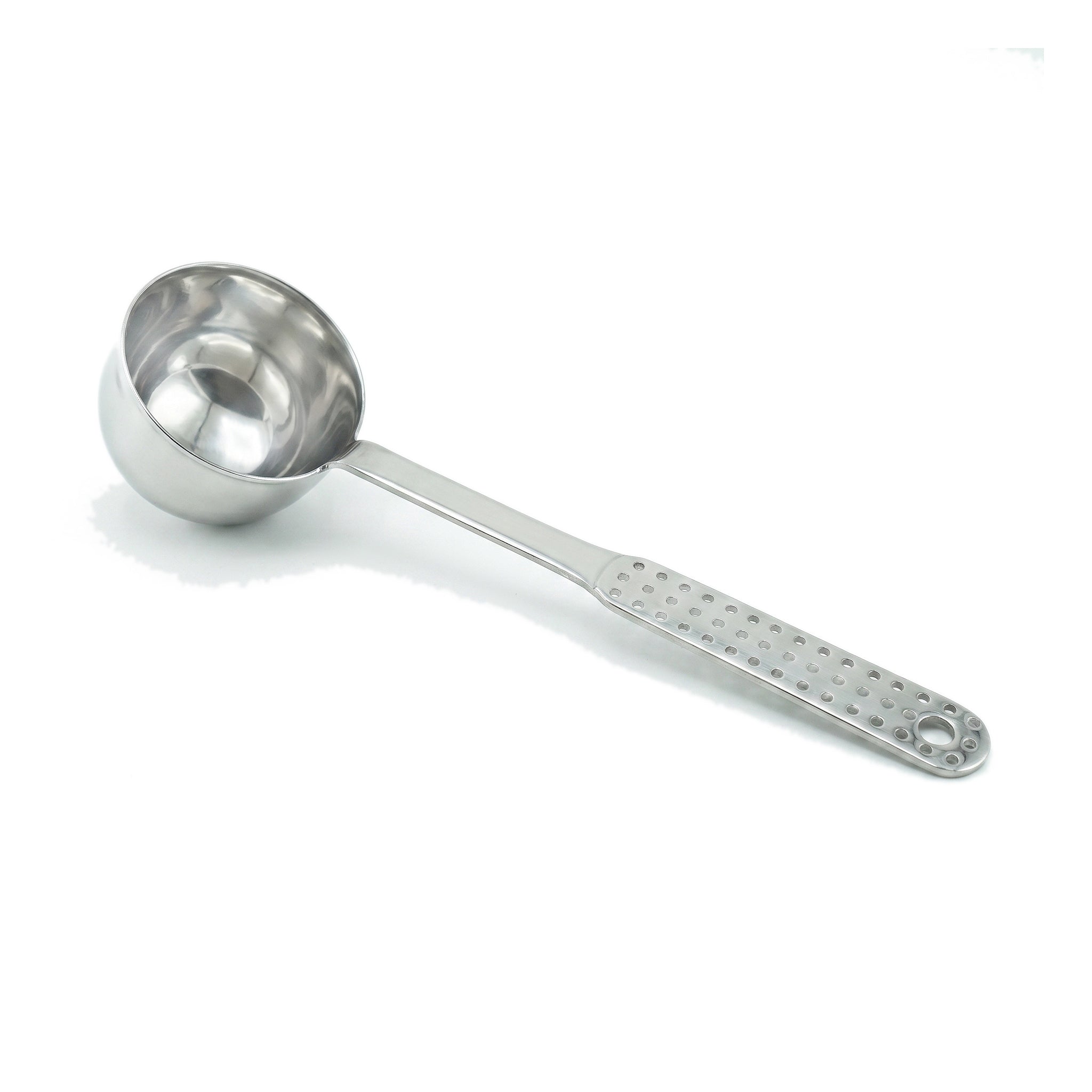 N.F 10-Inches Stainless Steel Silver Dotted Serving Cup