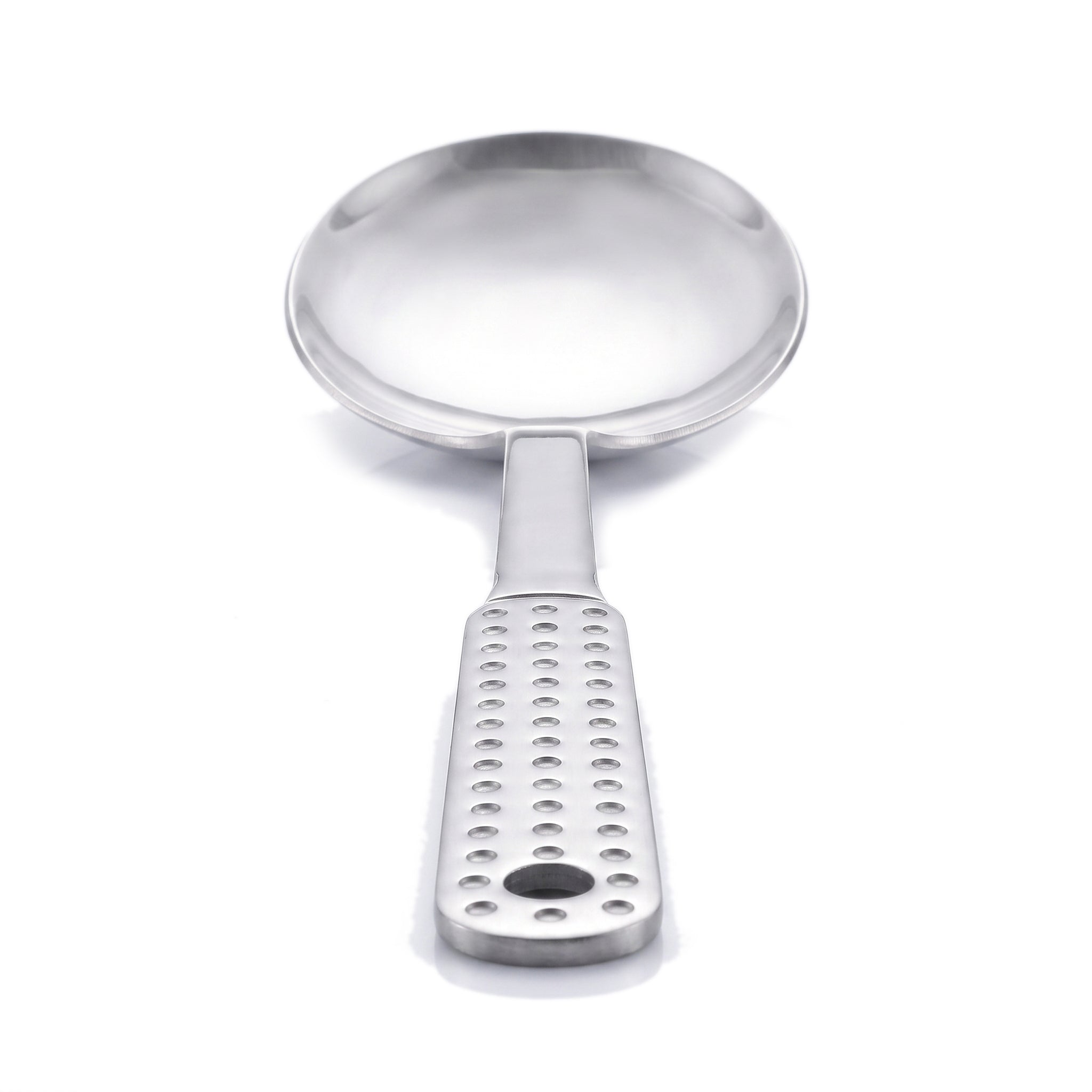 N.F 10-Inches Stainless Steel Silver Dotted Ladle