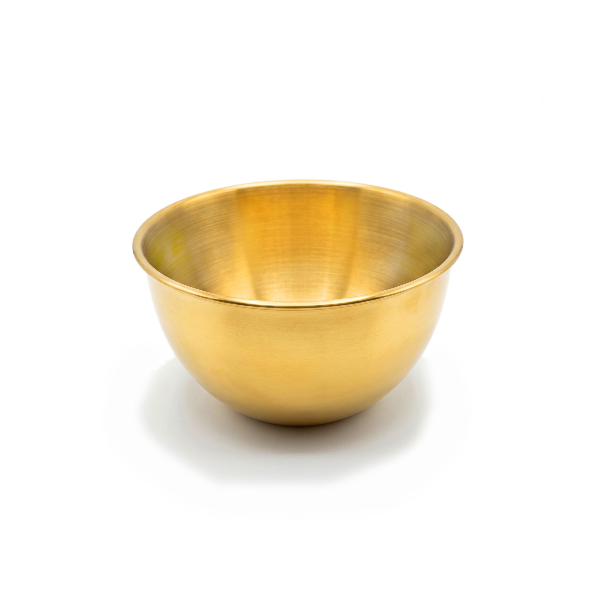 T.D.L Stainless Steel With Electric Golden Coating Mixing Bowls