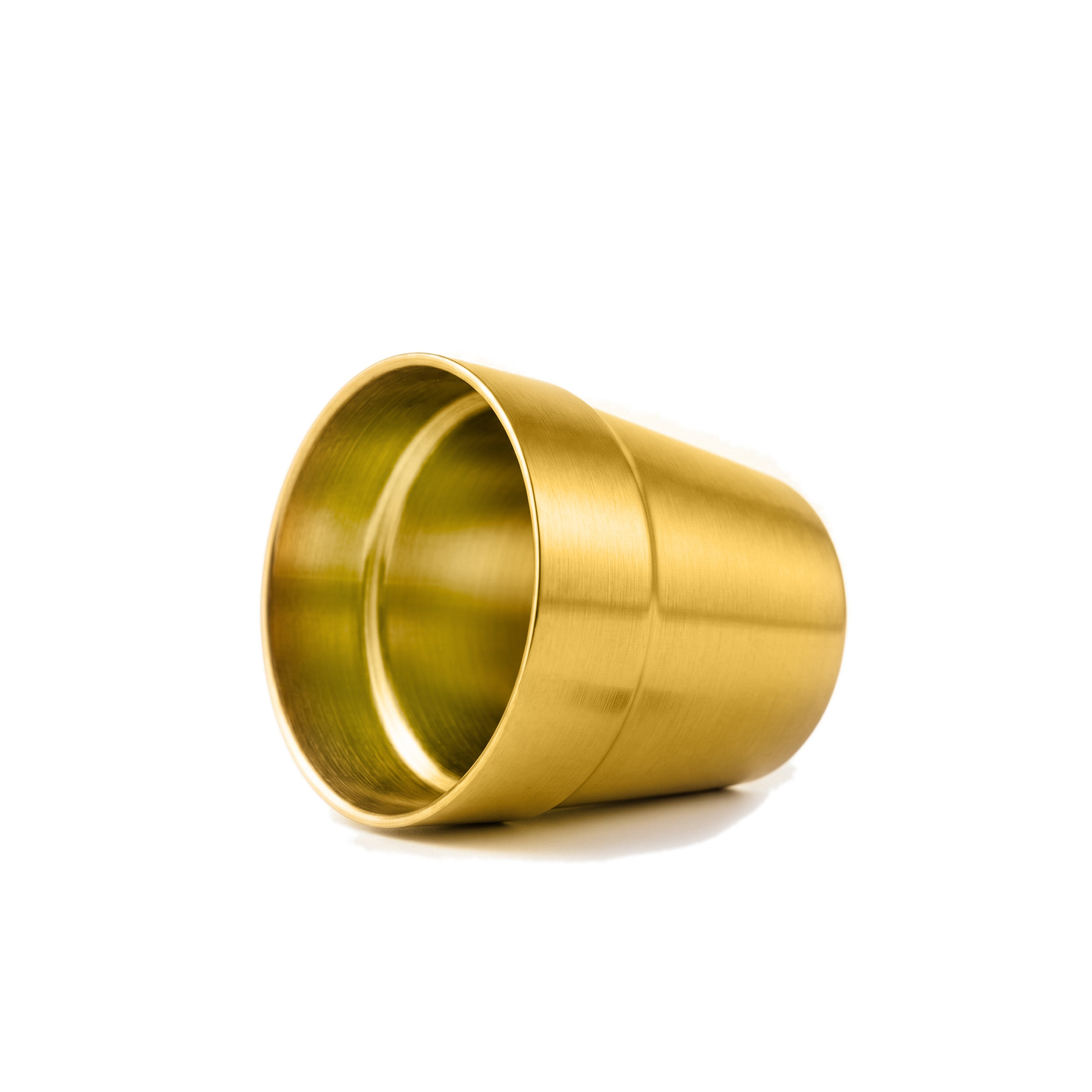 T.D.L Stainless Steel With Electric Golden Coating Classic Glasses