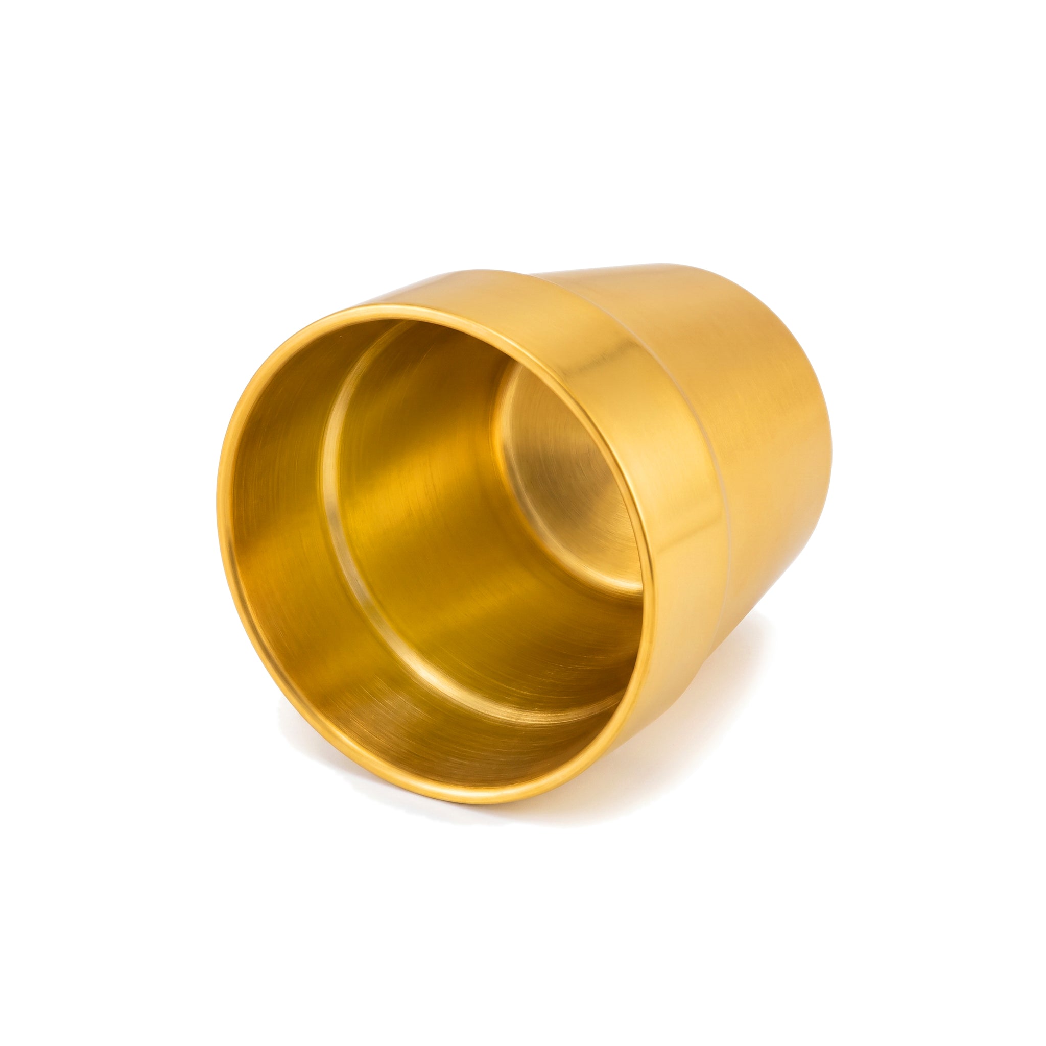 T.D.L Stainless Steel With Electric Golden Coating Classic Glasses