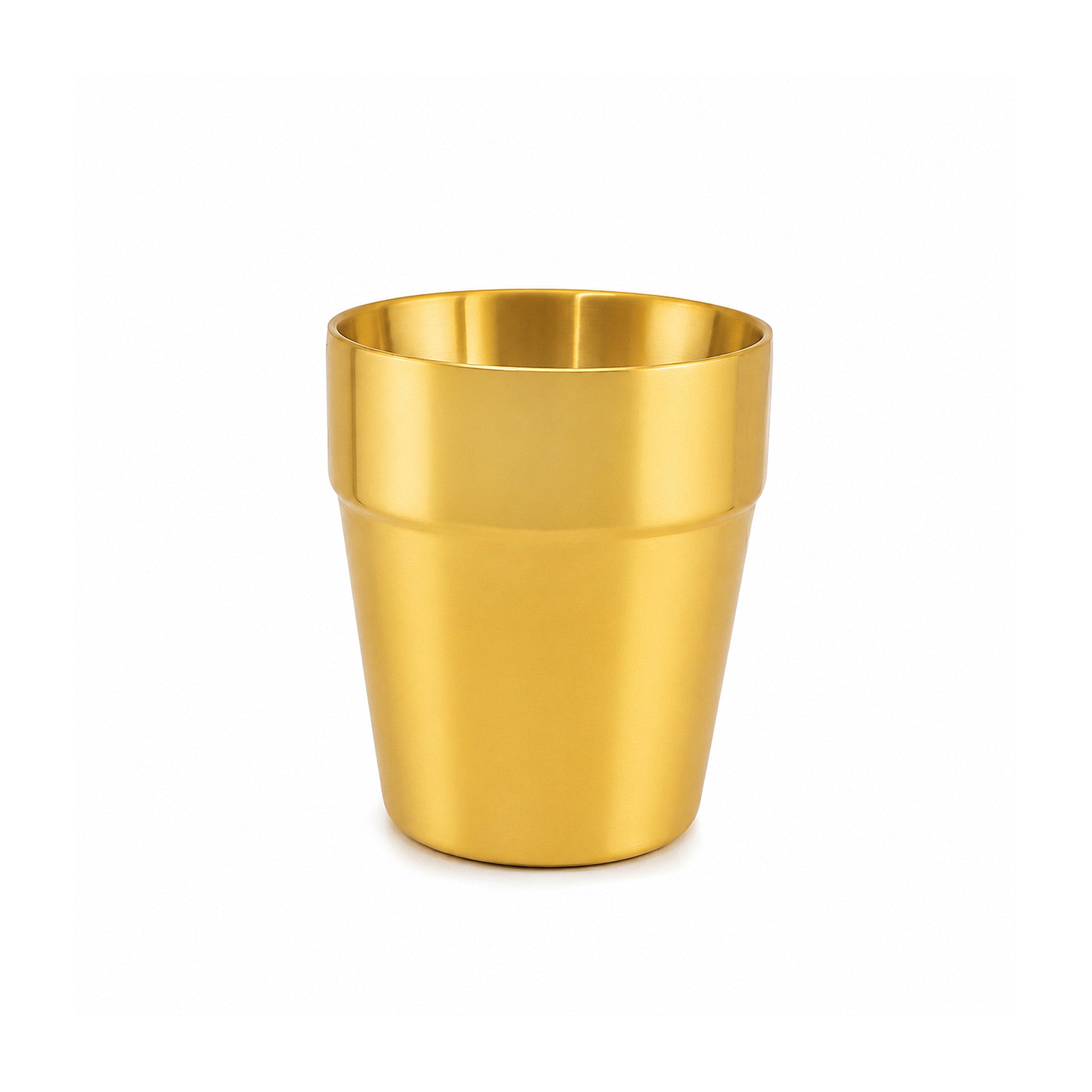 T.D.L Stainless Steel With Electric Golden Coating Classic Glasses
