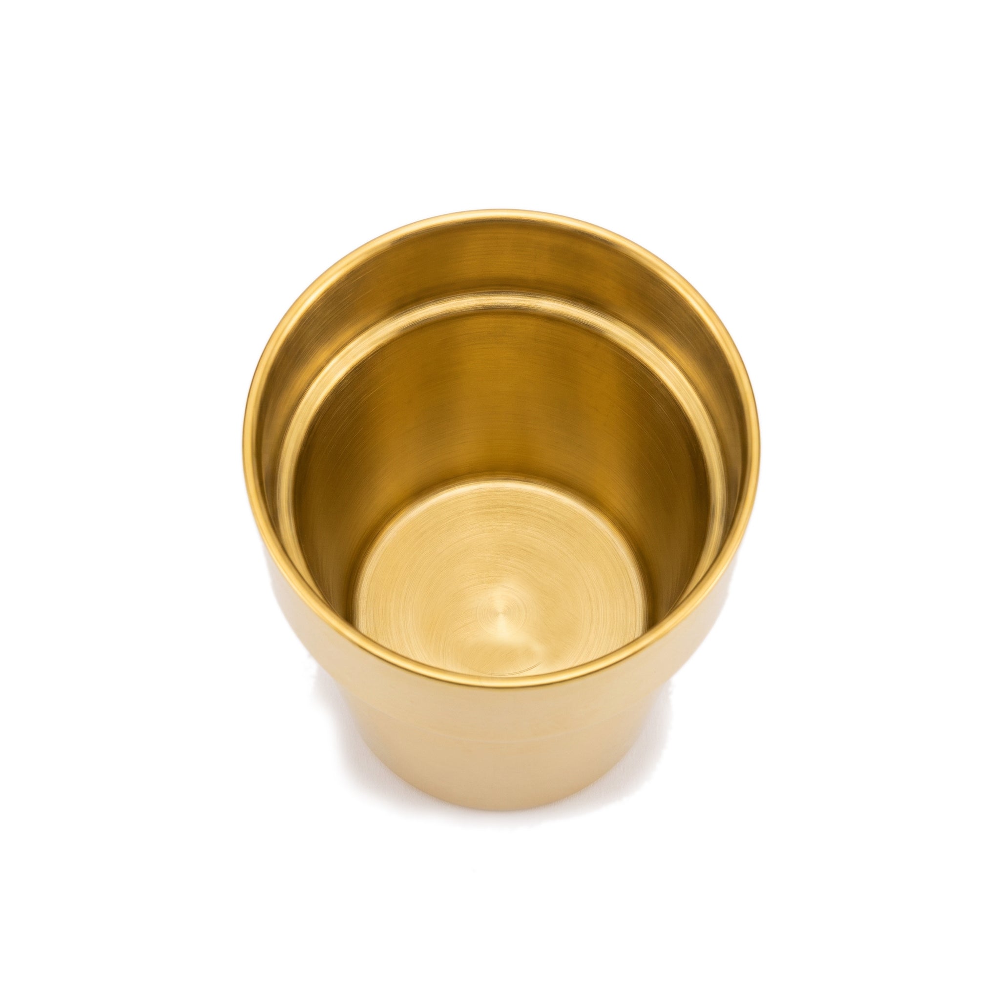 T.D.L Stainless Steel With Electric Golden Coating Classic Glasses