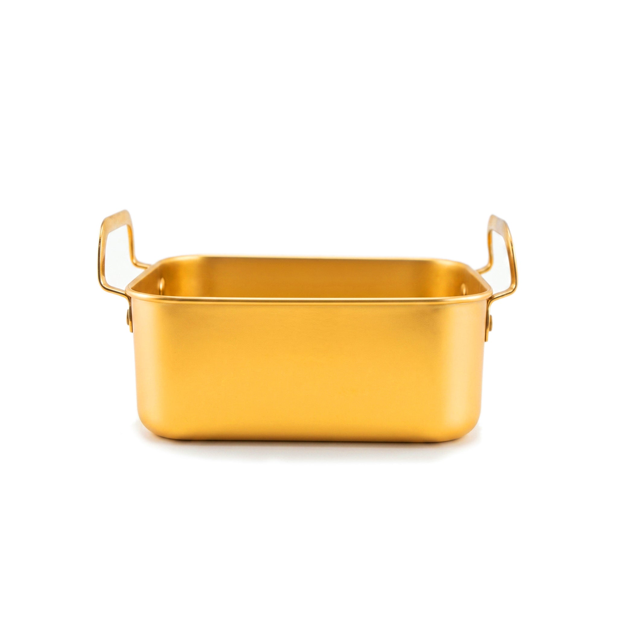 T.D.L Stainless Steel Electric Golden Coating Snack Dishes
