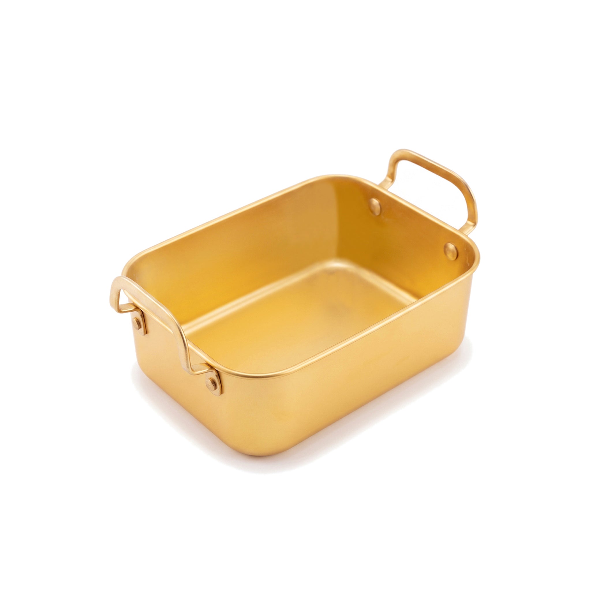 T.D.L Stainless Steel Electric Golden Coating Snack Dishes