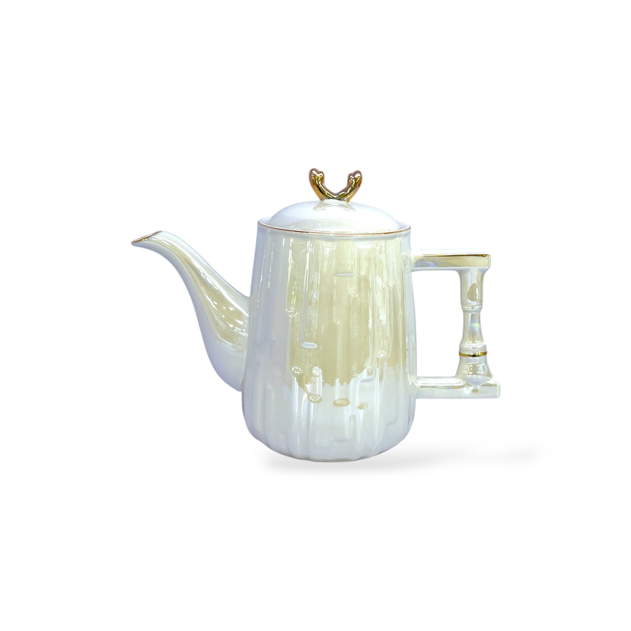 8-Piece Royal Spinning Coffee Set White