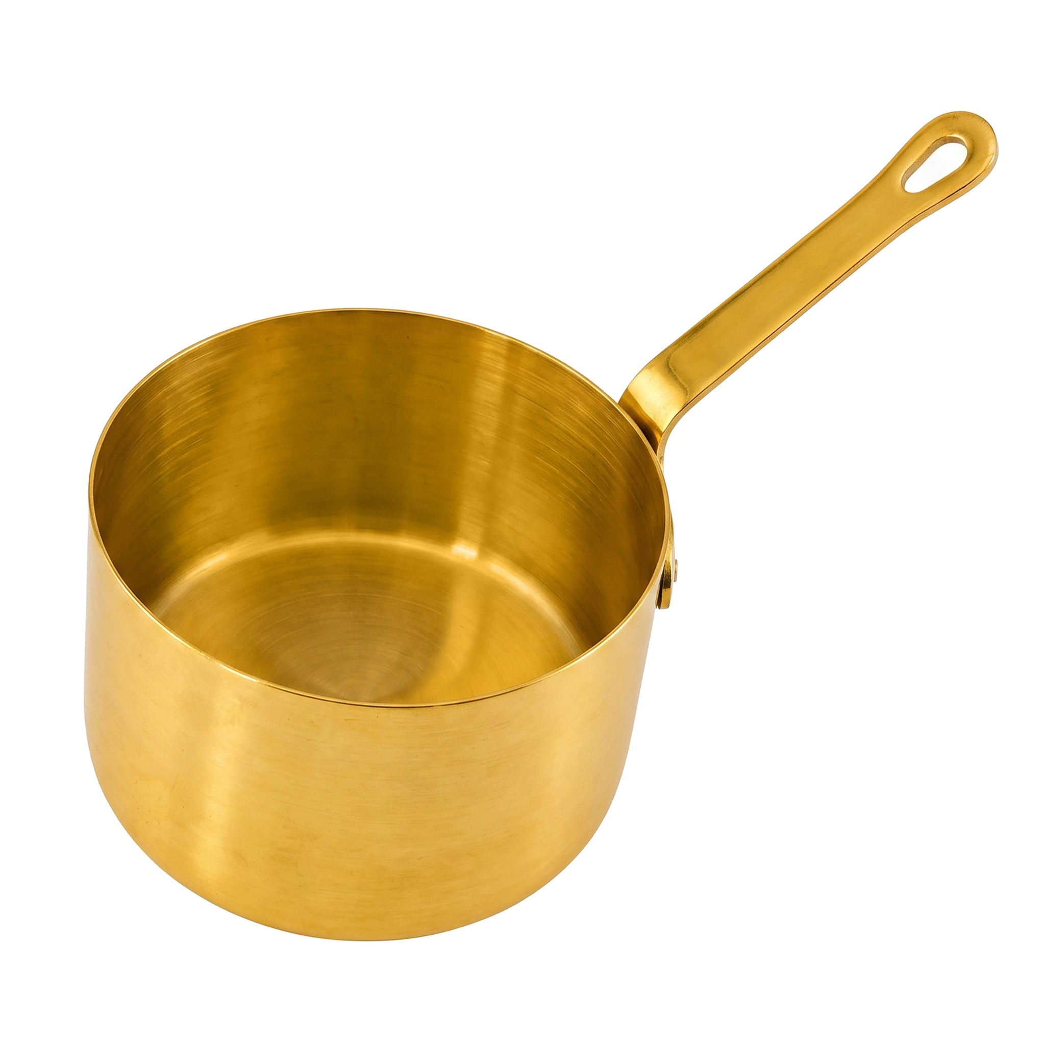 T.D.L 250 ml Stainless Steel Electric Golden Coating Sauce Cup